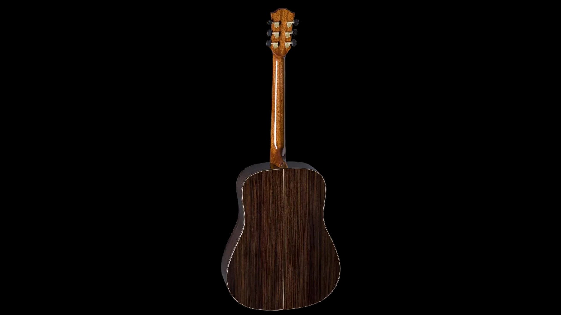Duke D-PF Solid Acoustic Guitar (Inc Deluxe Gigbag)