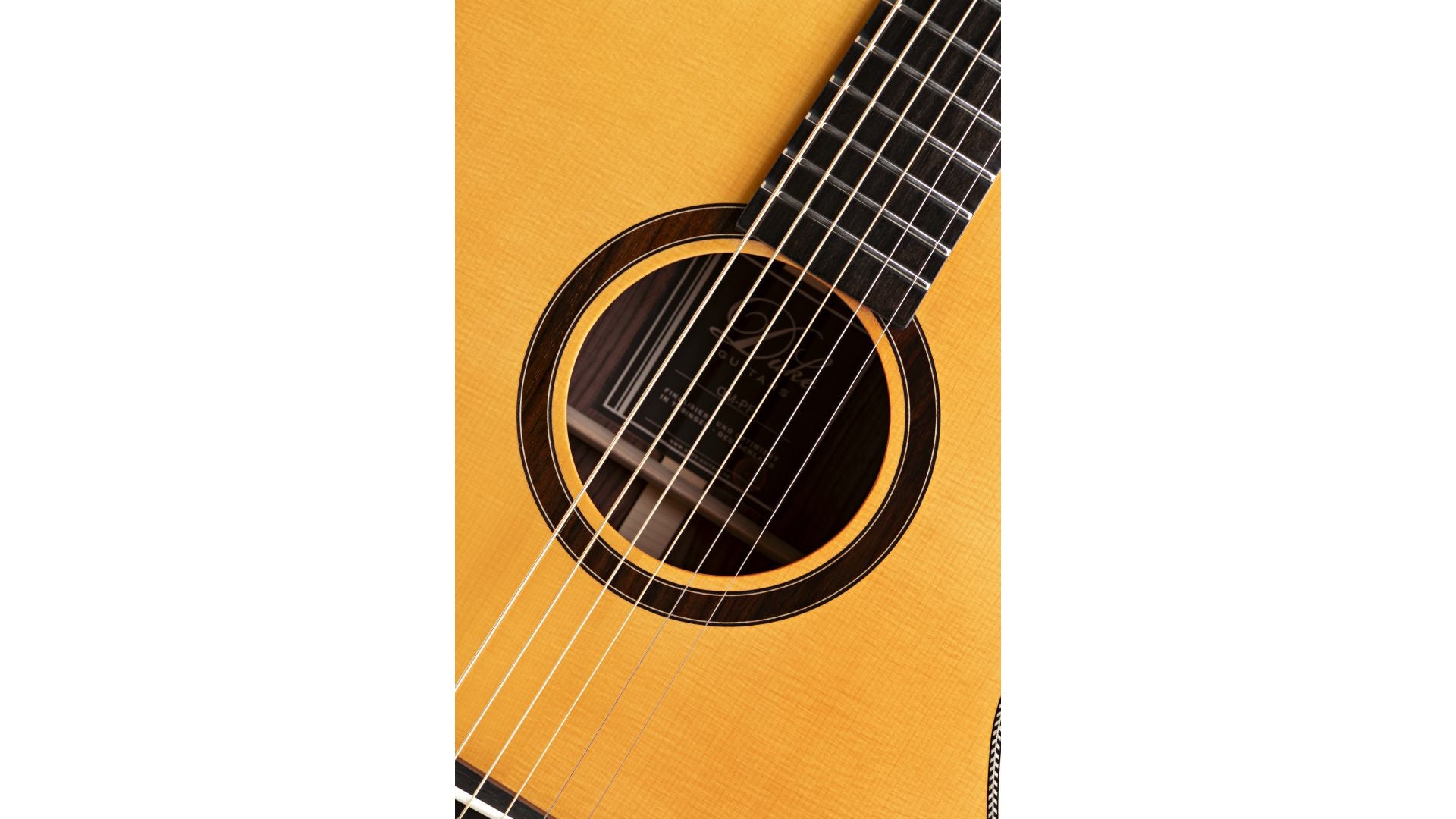 Duke OM-PF Acoustic Guitar (Inc Deluxe Gigbag)