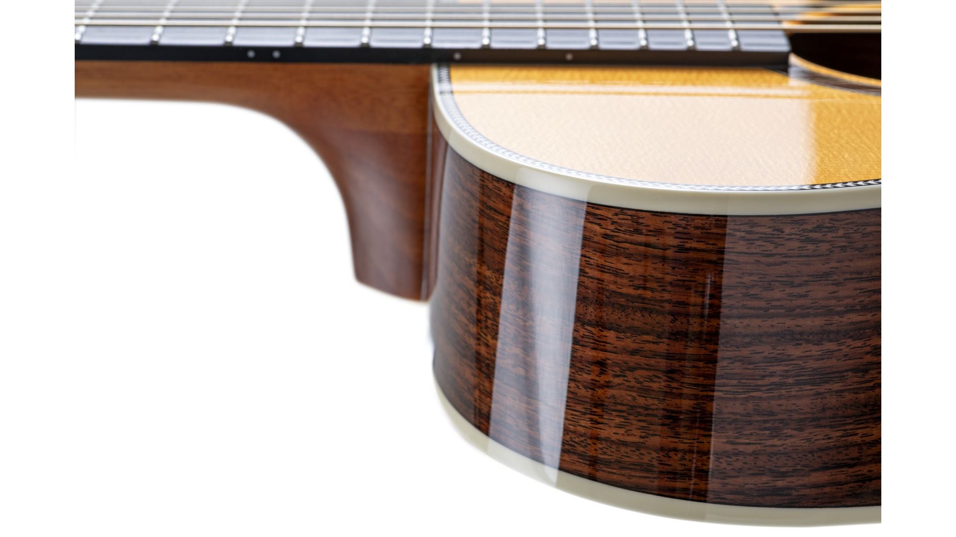 Duke OM-PF Acoustic Guitar (Inc Deluxe Gigbag)