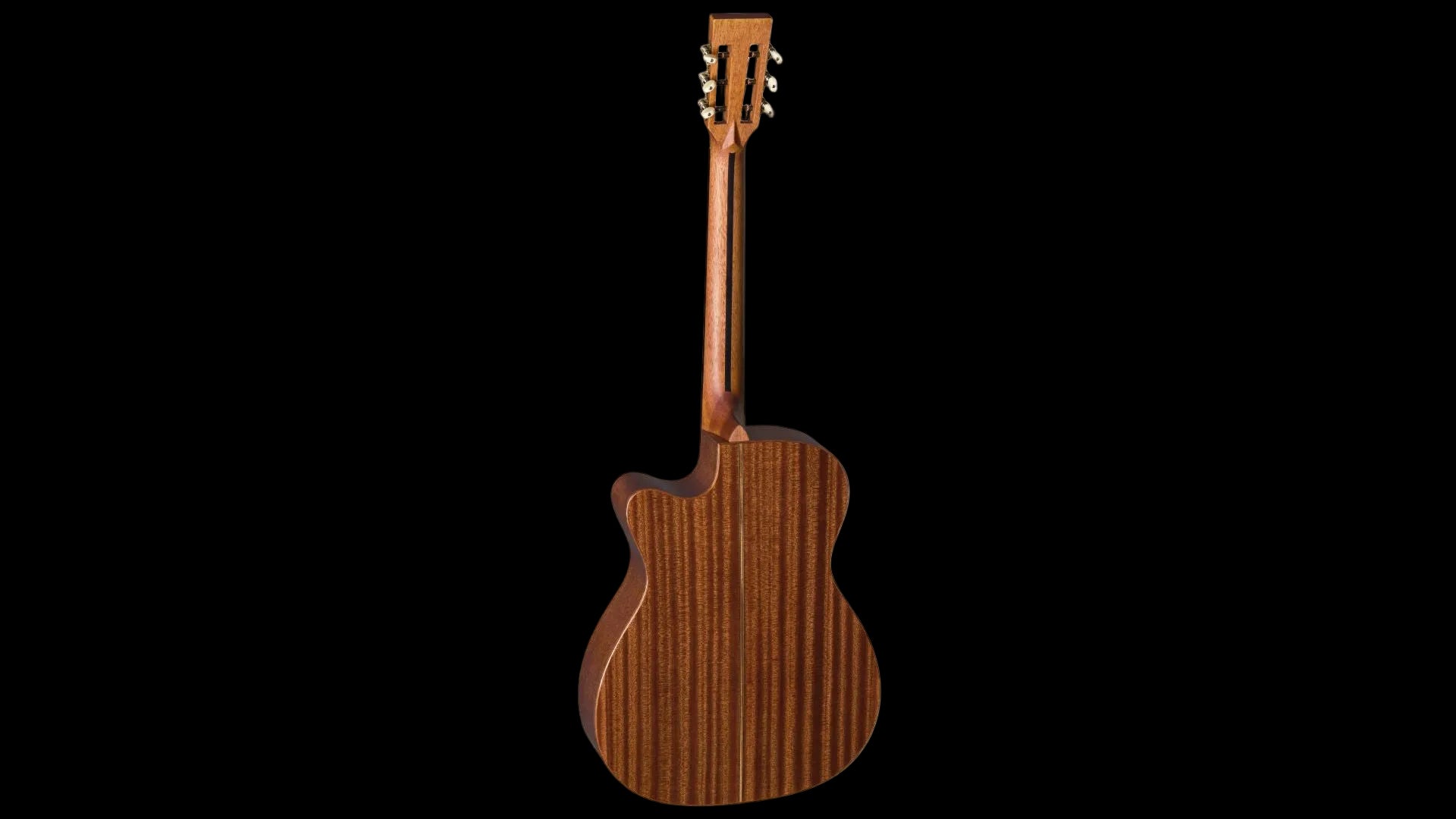 Duke OM-MC-Cut Acoustic Guitar (Inc Deluxe Gigbag)