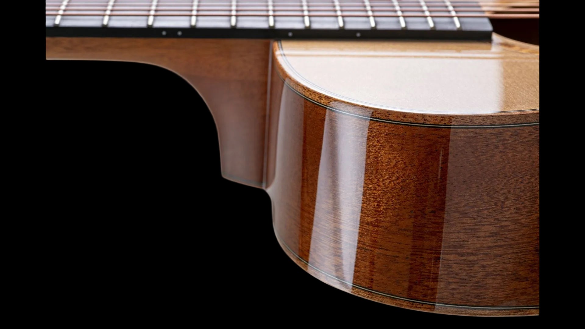 Duke OM-MC-Cut Acoustic Guitar (Inc Deluxe Gigbag)