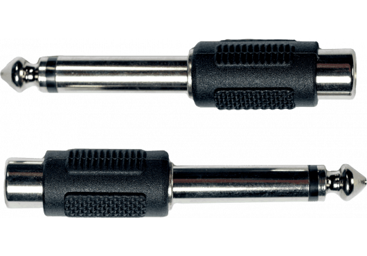1/4" MONO MALE / RCA FEMALE X 2 - Richards Guitars Of Stratford Upon Avon