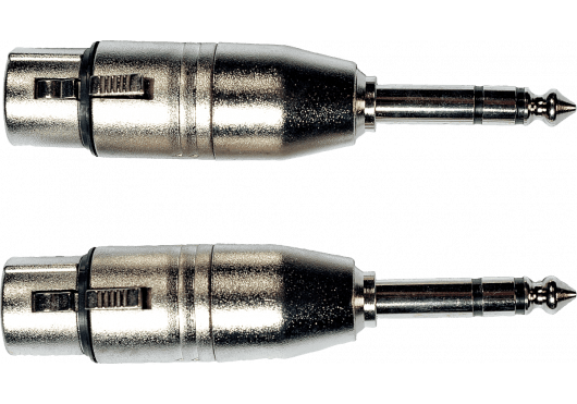 1/4" STEREO MALE / XLR FEMALE X 2 - Richards Guitars Of Stratford Upon Avon