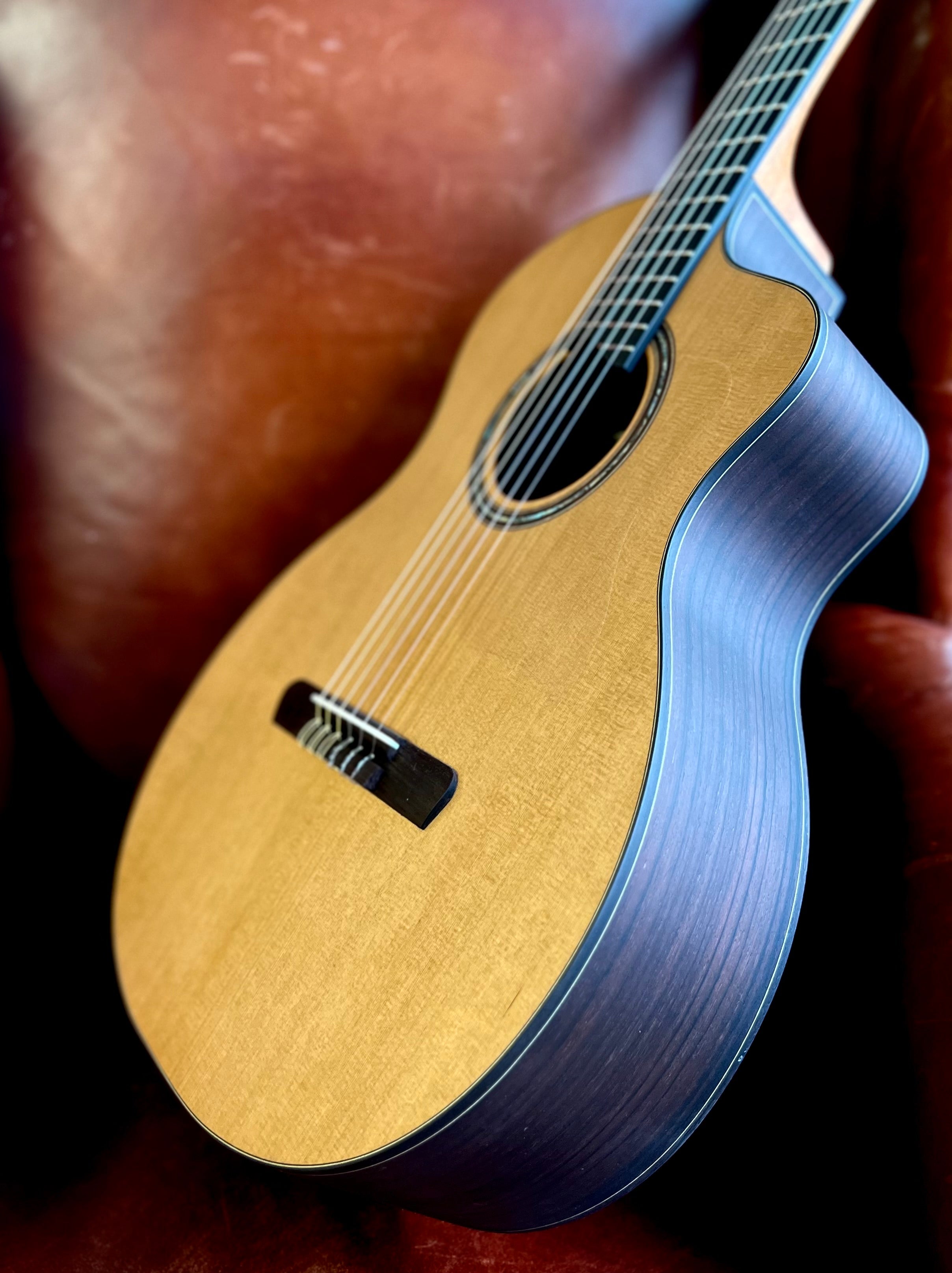 Dowina Rosewood (Ceres) HC Hybrid Nylon String Cutaway, Nylon Strung Guitar for sale at Richards Guitars.