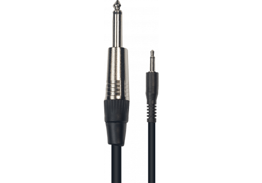 1/8"MONO MOLDED PLUG 1/4"MONO - NEUTRIK COPY PLUG/3m - Richards Guitars Of Stratford Upon Avon