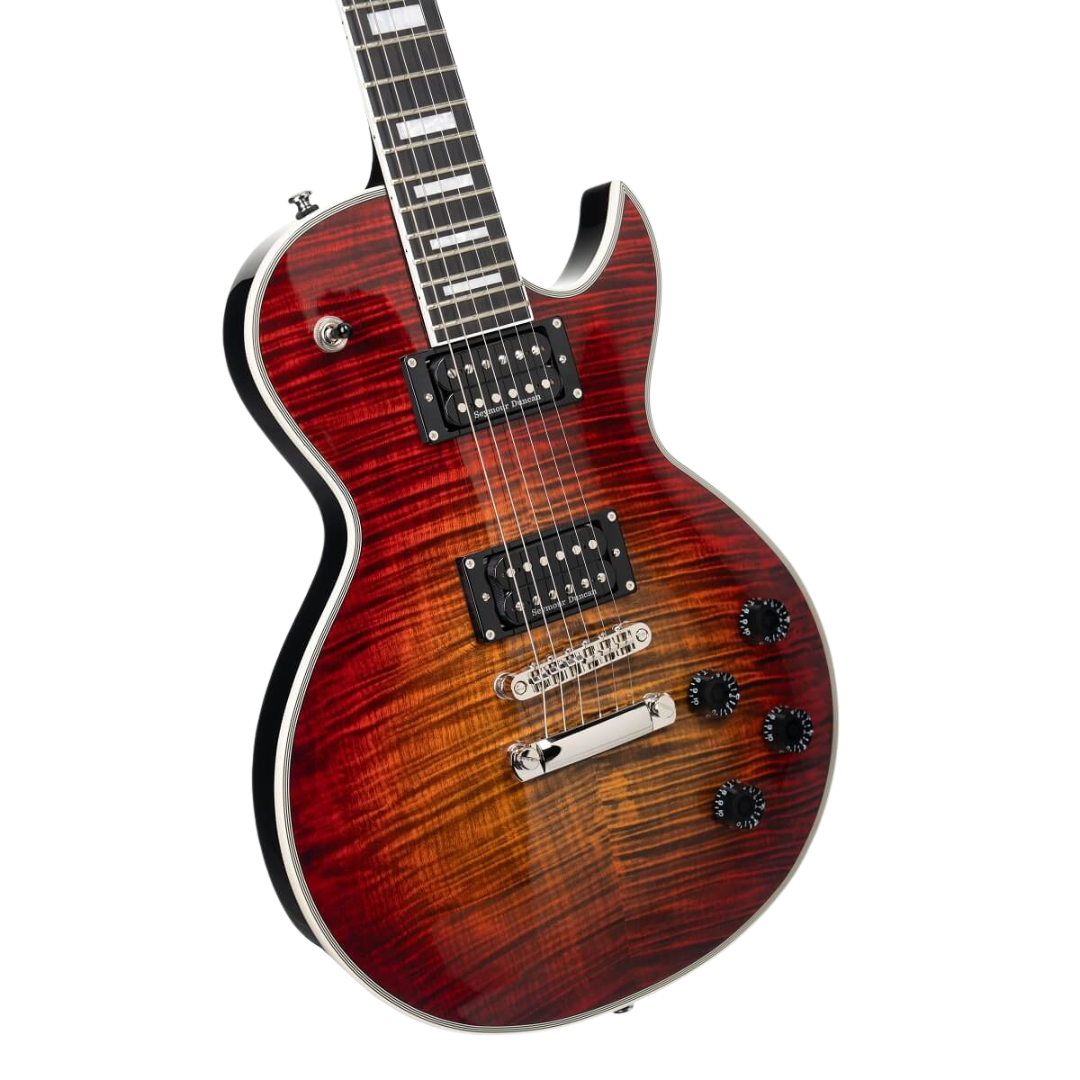 Cort CR300 Deluxe Flaming Burst