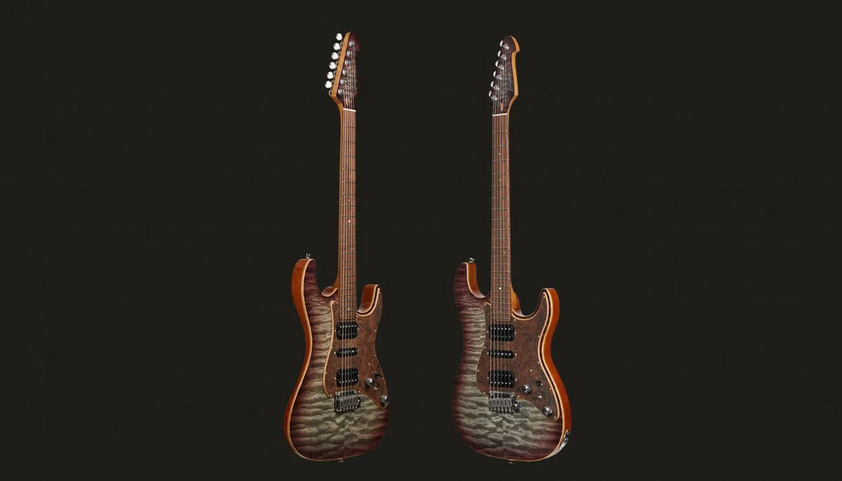 Keipro KS-Deluxe Pro Q-HBP Electric Guitar.  Beauty & Versatility 101