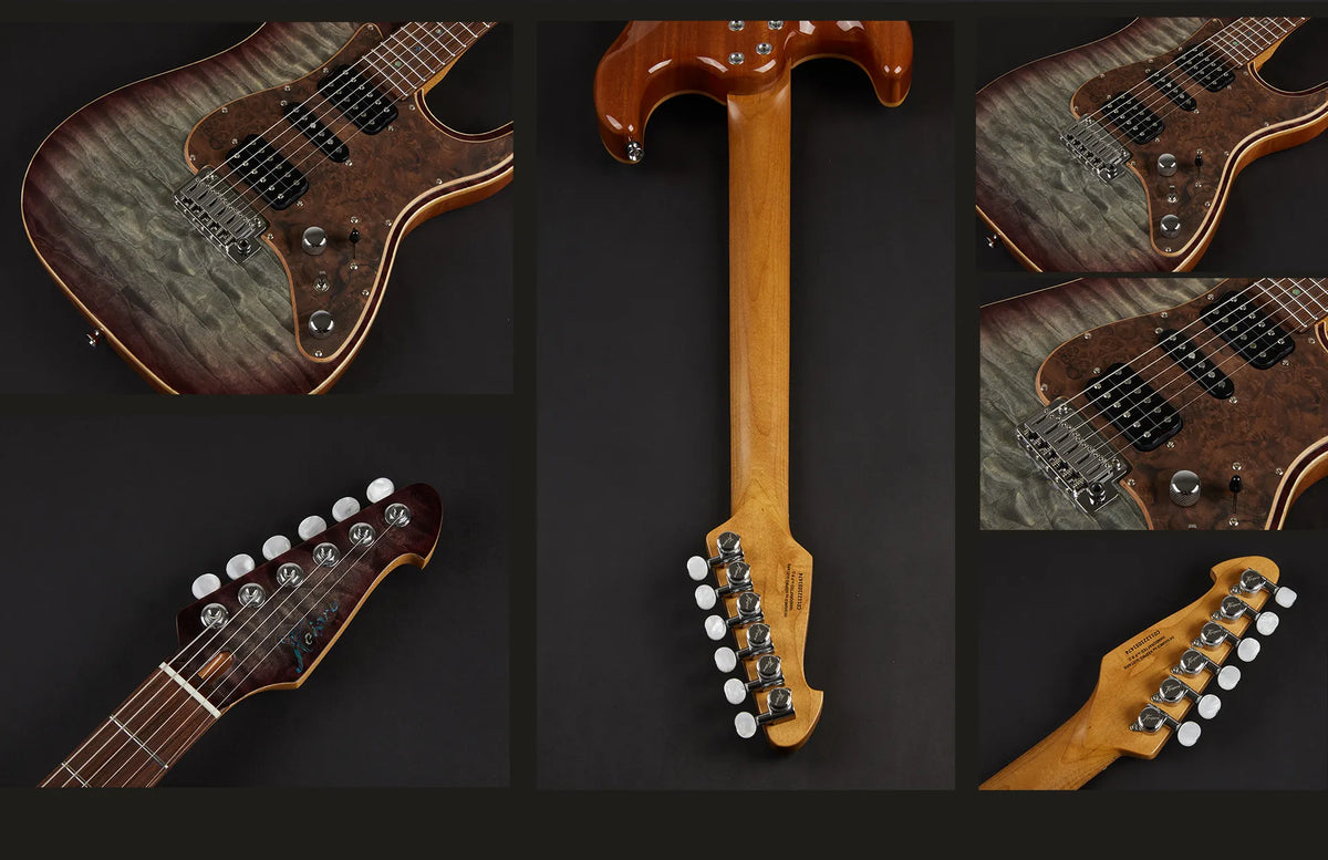 Keipro KS-Deluxe Pro Q-HBP Electric Guitar.  Beauty & Versatility 101