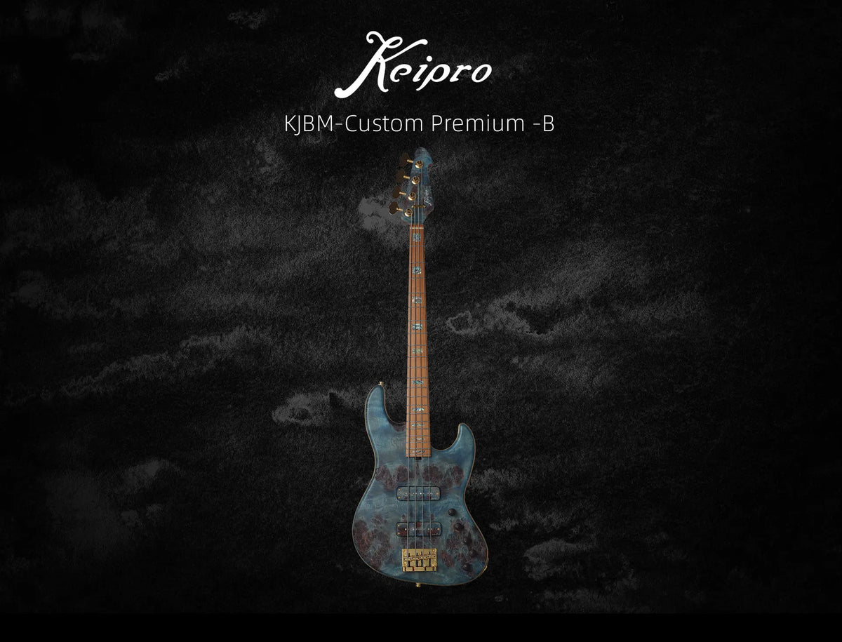 Keipro KJBM-Custom Premium-B Bass Guitar