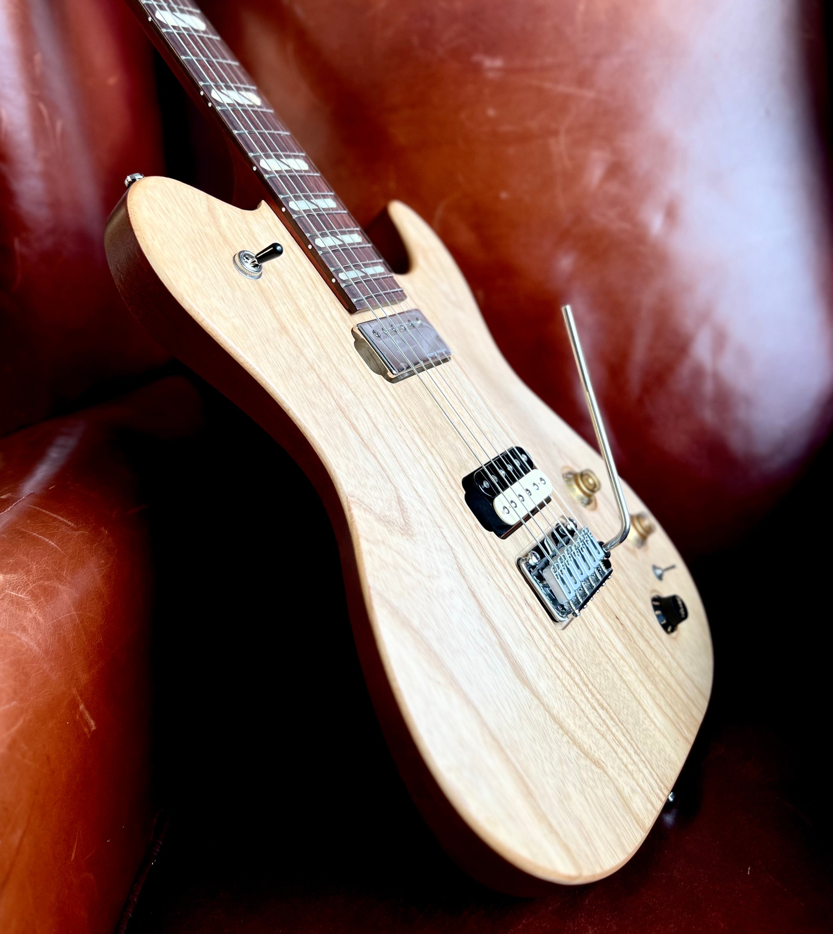 Godin Radium-X Electric Guitar ~ Natural SG, Electric Guitar for sale at Richards Guitars.