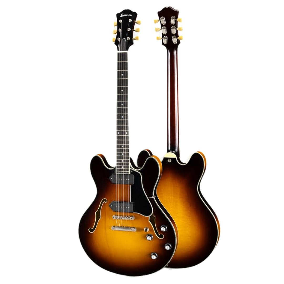 Eastman T60/TV Truetone Vintage Sunburst, Electric Guitar for sale at Richards Guitars.