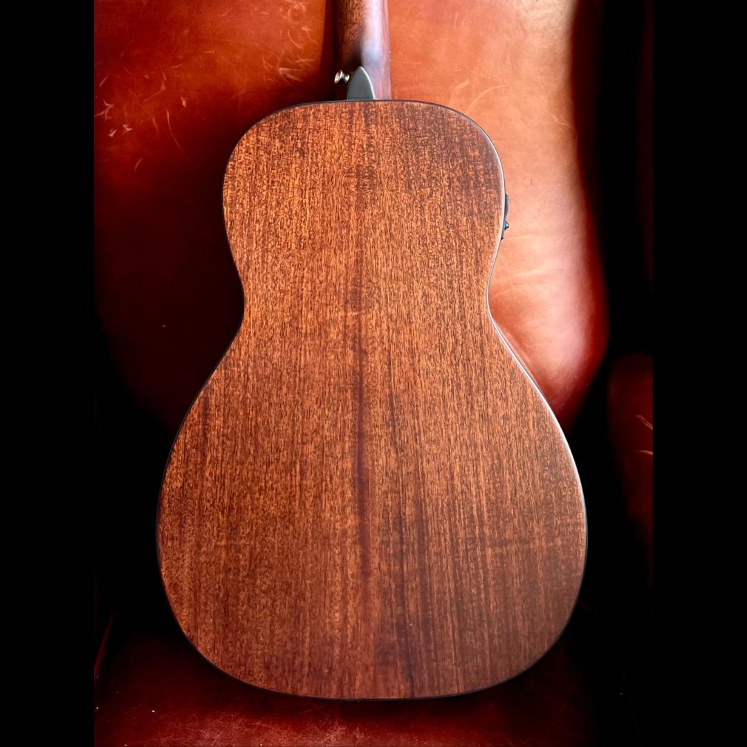 Vintage VE1800N  Series 'Parlour' Electro-Acoustic Guitar ~ Natural, Electro Acoustic Guitar for sale at Richards Guitars.