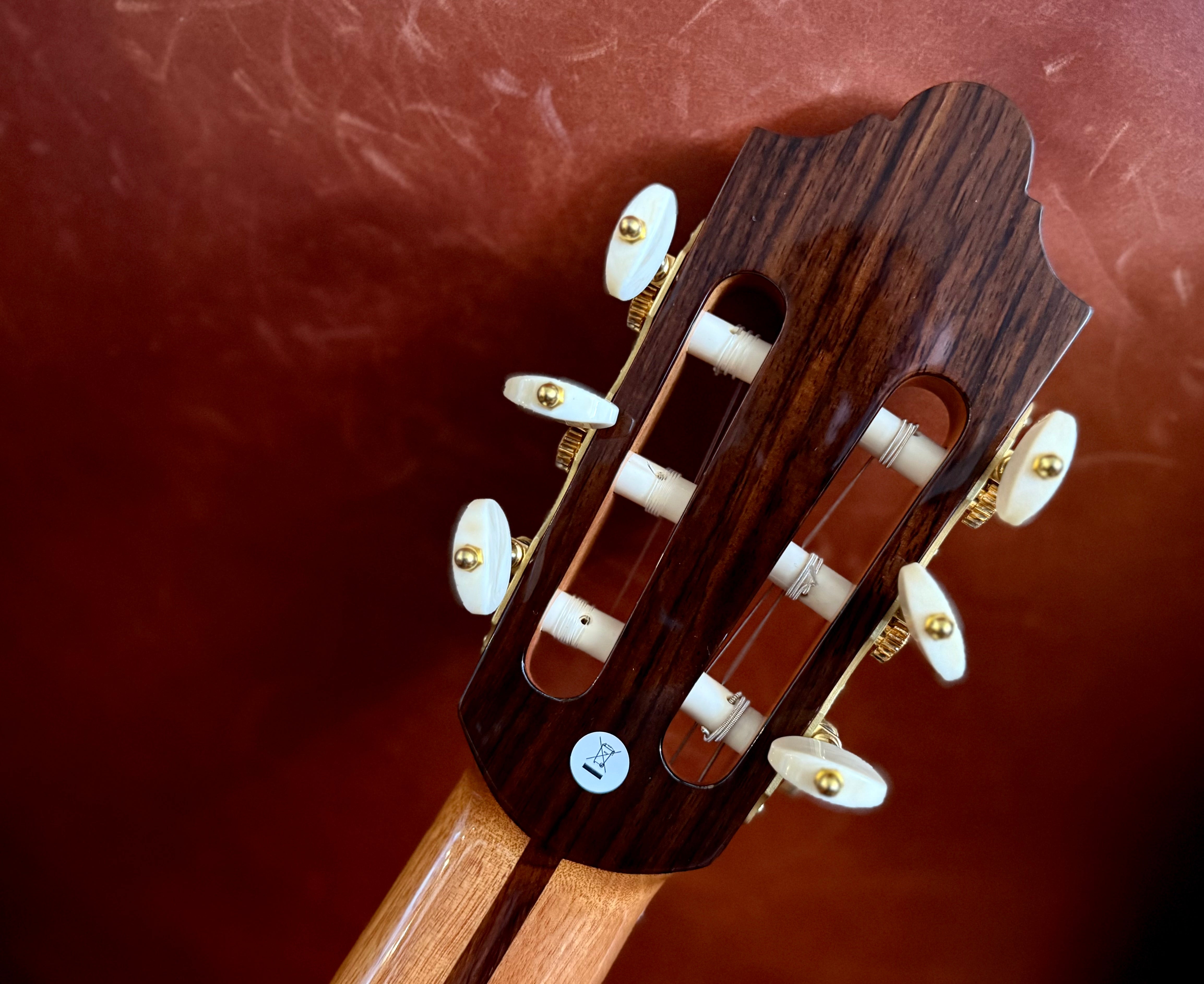 Duke Student F Cut Nylon Strung Guitar.  Utterly Stunning Classical Guitar