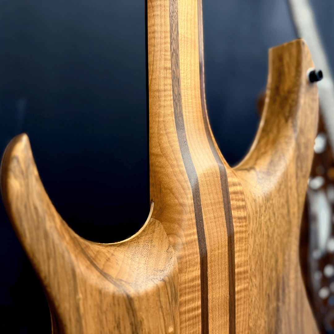 Keipro X-S6 PRO Black Limba B-E H.H Electric Guitar