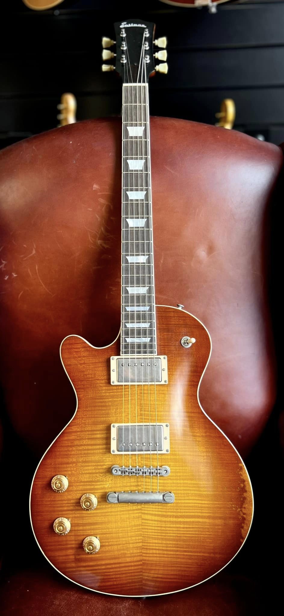 Eastman SB59/v GB Left Handed, Electric Guitar for sale at Richards Guitars.