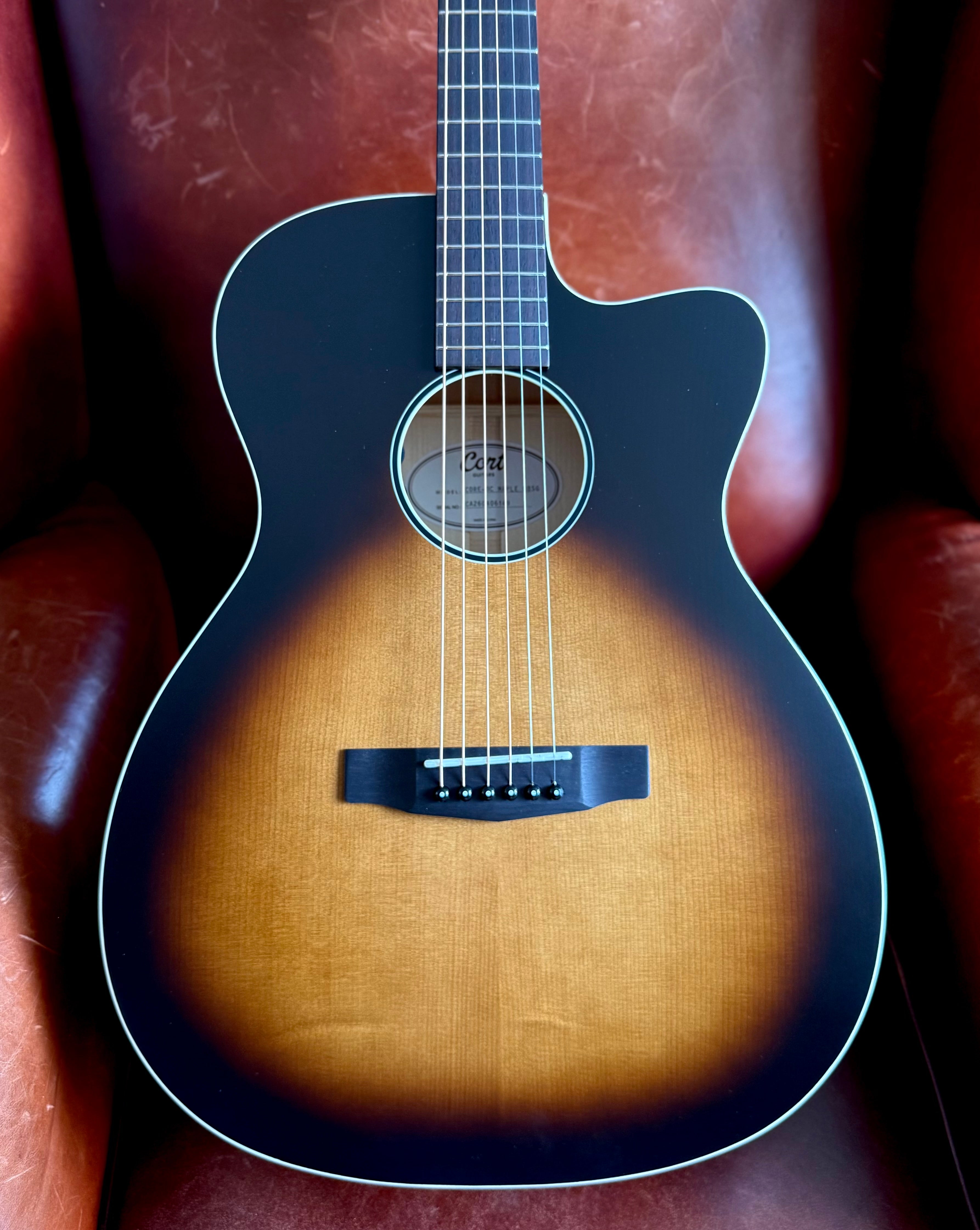 Buy Cort Core-OC Maple, All Solid Wood Electro Acoustic Inc. £225 Custom Pro Setup & Support Package 