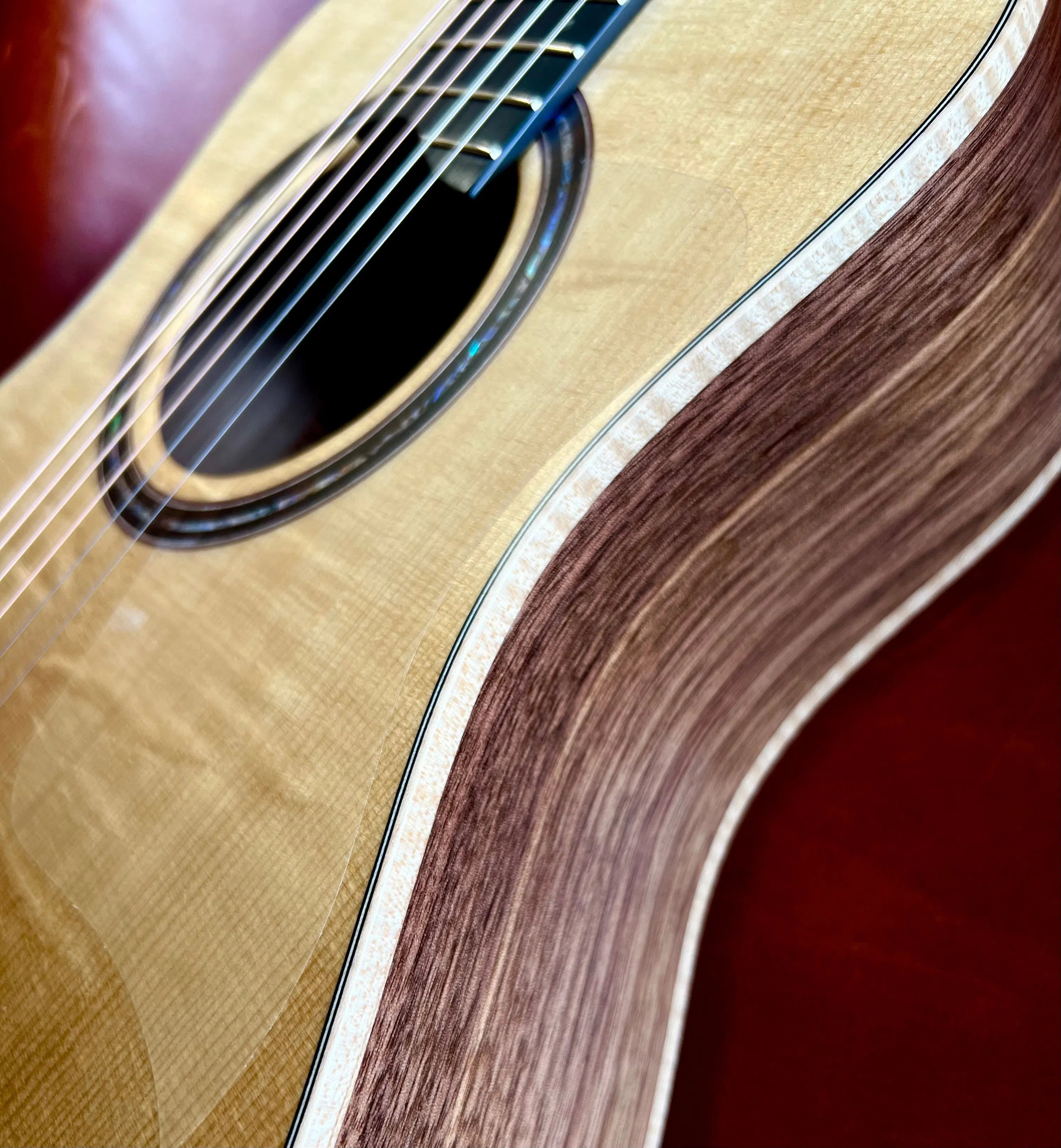 Dowina Walnut BV Deluxe Torrified Swiss Moon Spruce, Acoustic Guitar for sale at Richards Guitars.