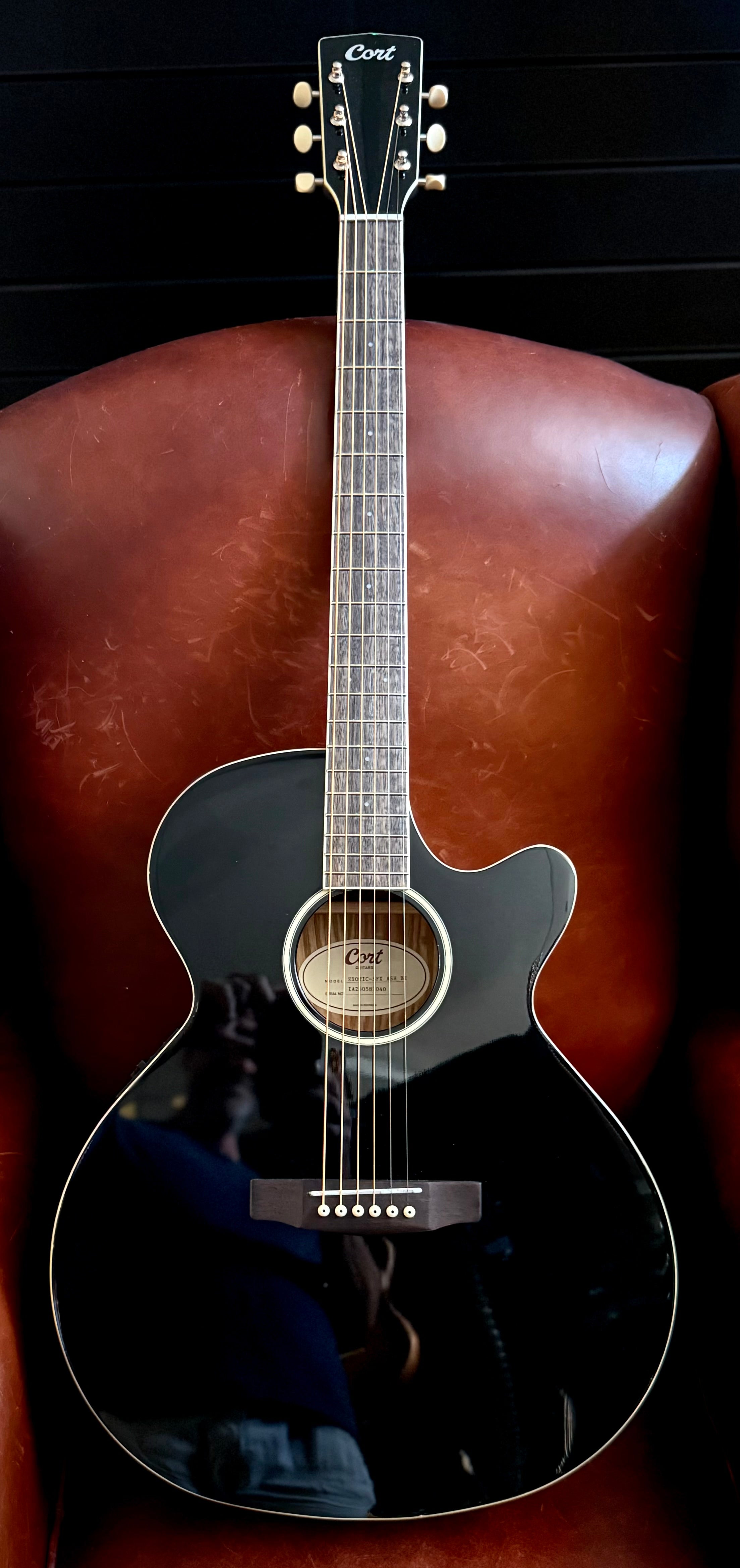 Cort Exotic SFX Ash Electro Acoustic Guitar w' Solid Spruce Top