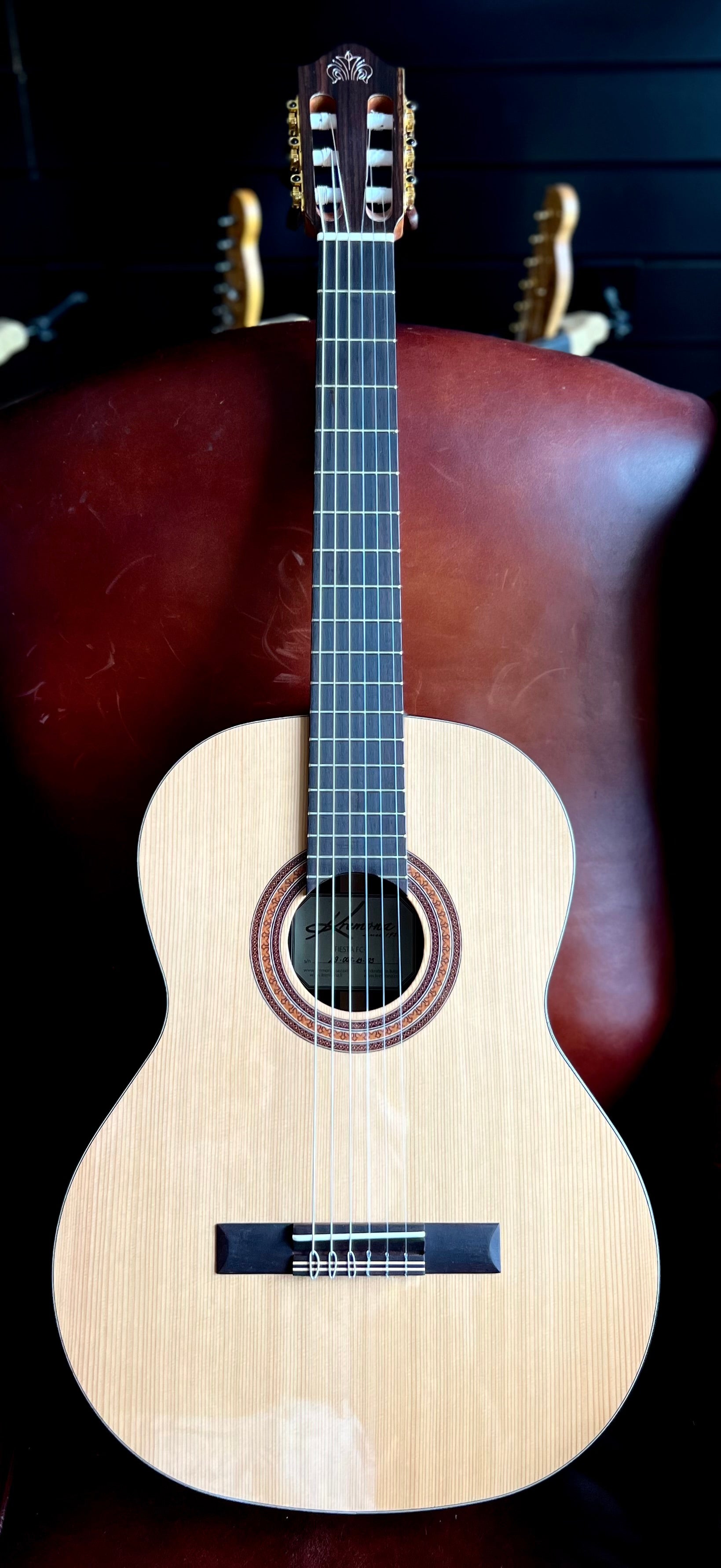 Kremona FIESTA FC, Solid Red Cedar, Solid Indian Rosewood, Nylon Strung Guitar for sale at Richards Guitars.