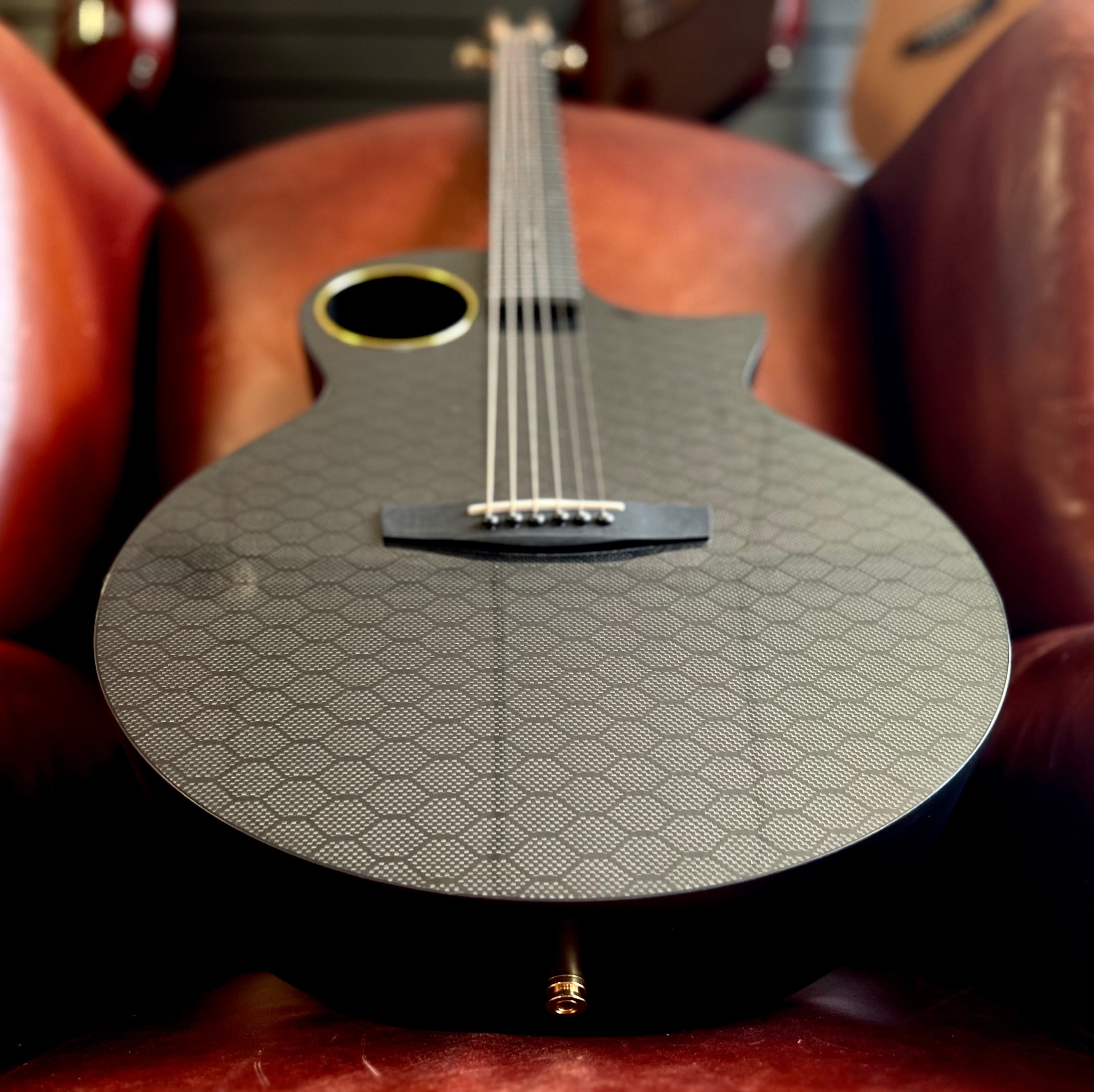 Enya X4 PRO Carbon Fibre Electro-Acoustic Travel Guitar, Electro Acoustic Guitar for sale at Richards Guitars.