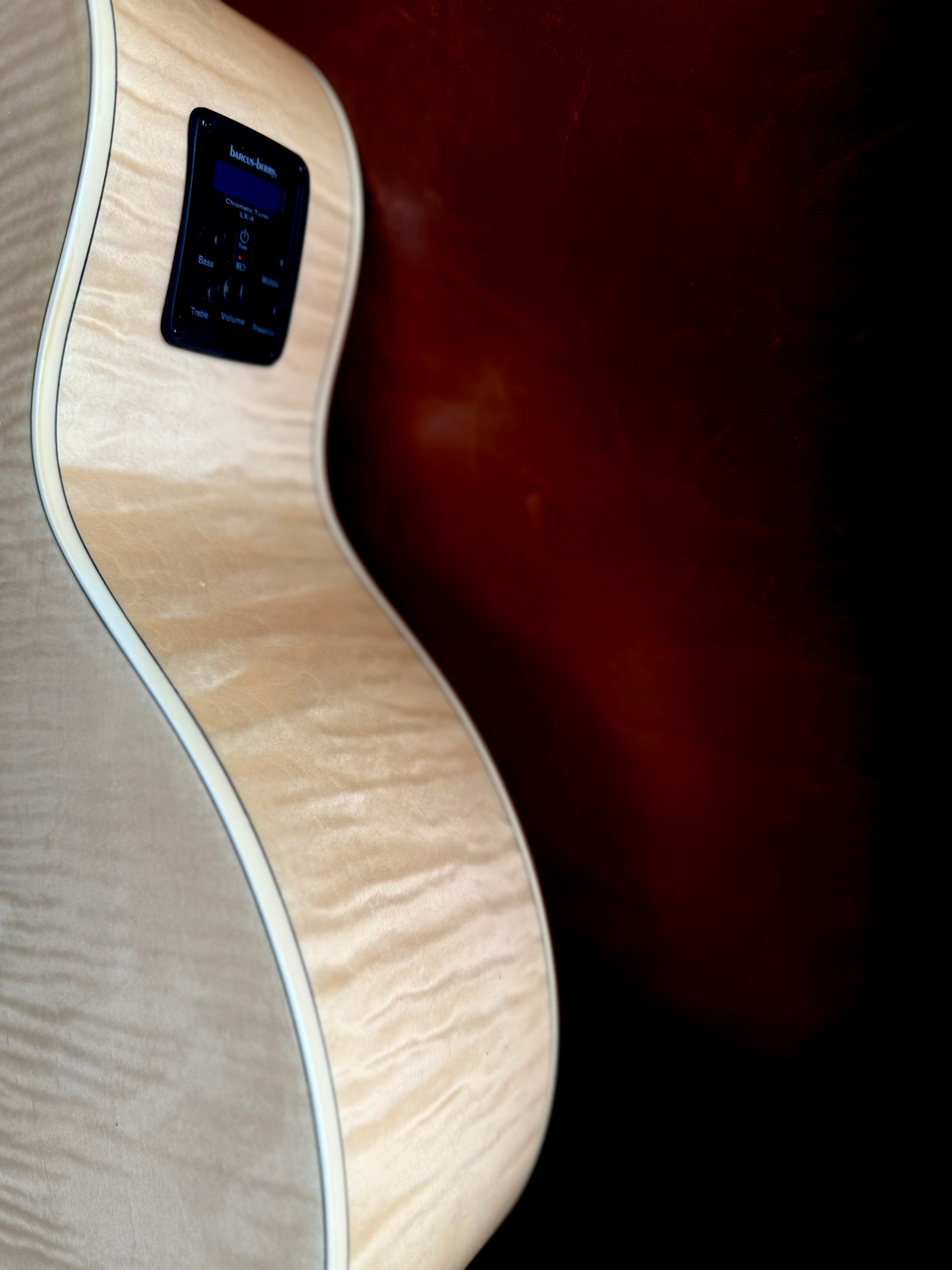 Washburn AG40CE Grand Auditorium - Natural Electro Acoustic Guitar w' £225 Custom Pro Setup Package Included
