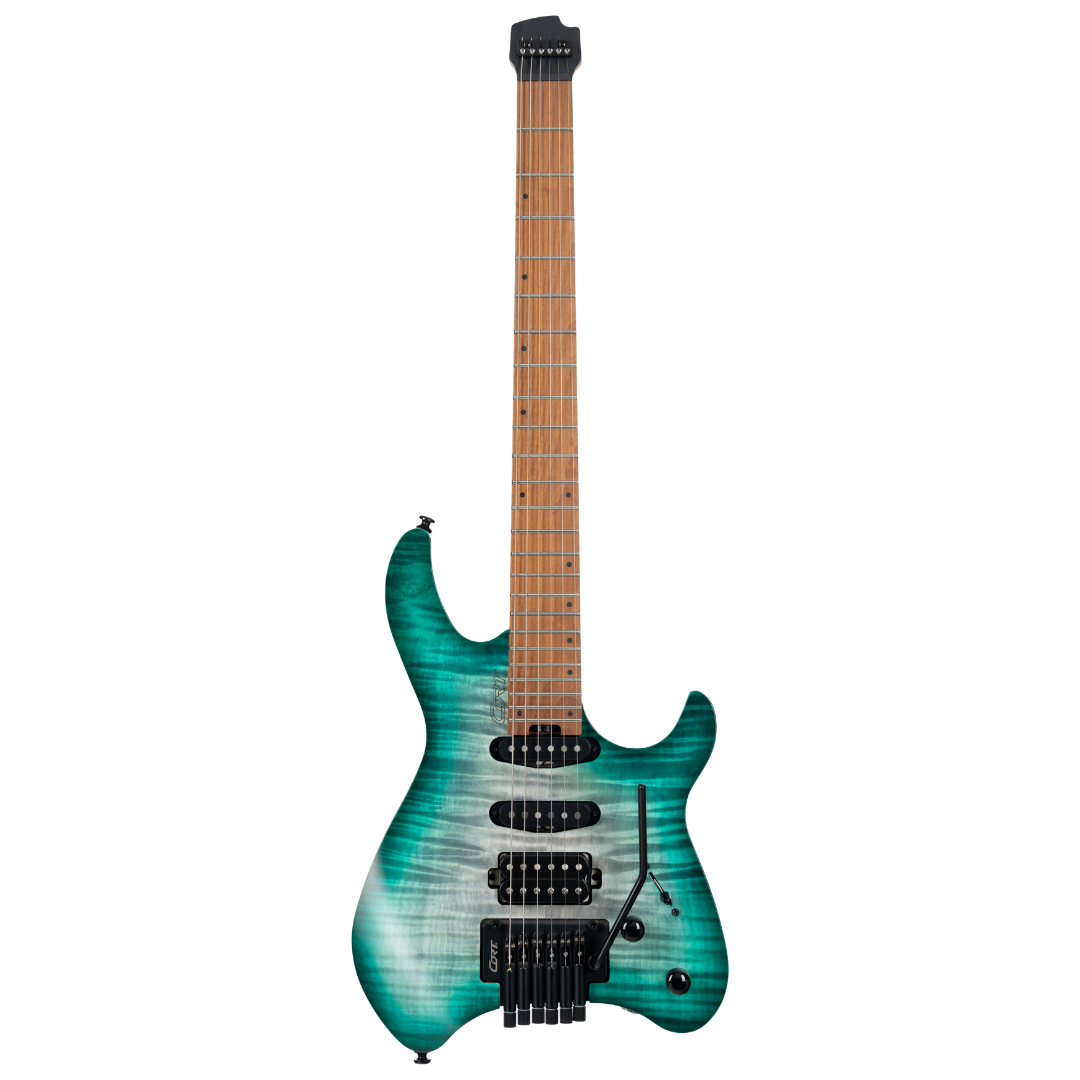 Cort Space G6TR SGLG Lagoon Electric Guitar With £225 Custom Pro Setup and Long Term Support (Copy)