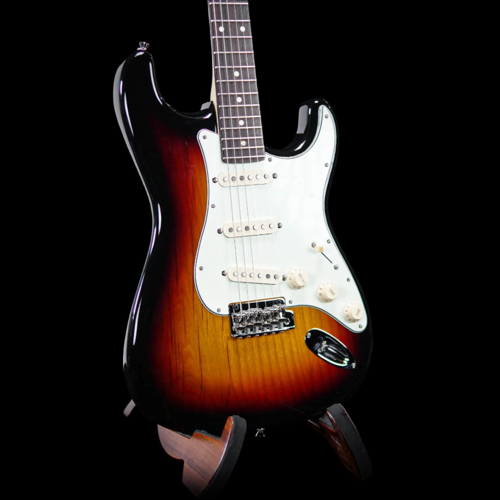 FGN Neoclassic NST100RAL  (Alder 3 Tone Sunburst), Electric Guitar for sale at Richards Guitars.