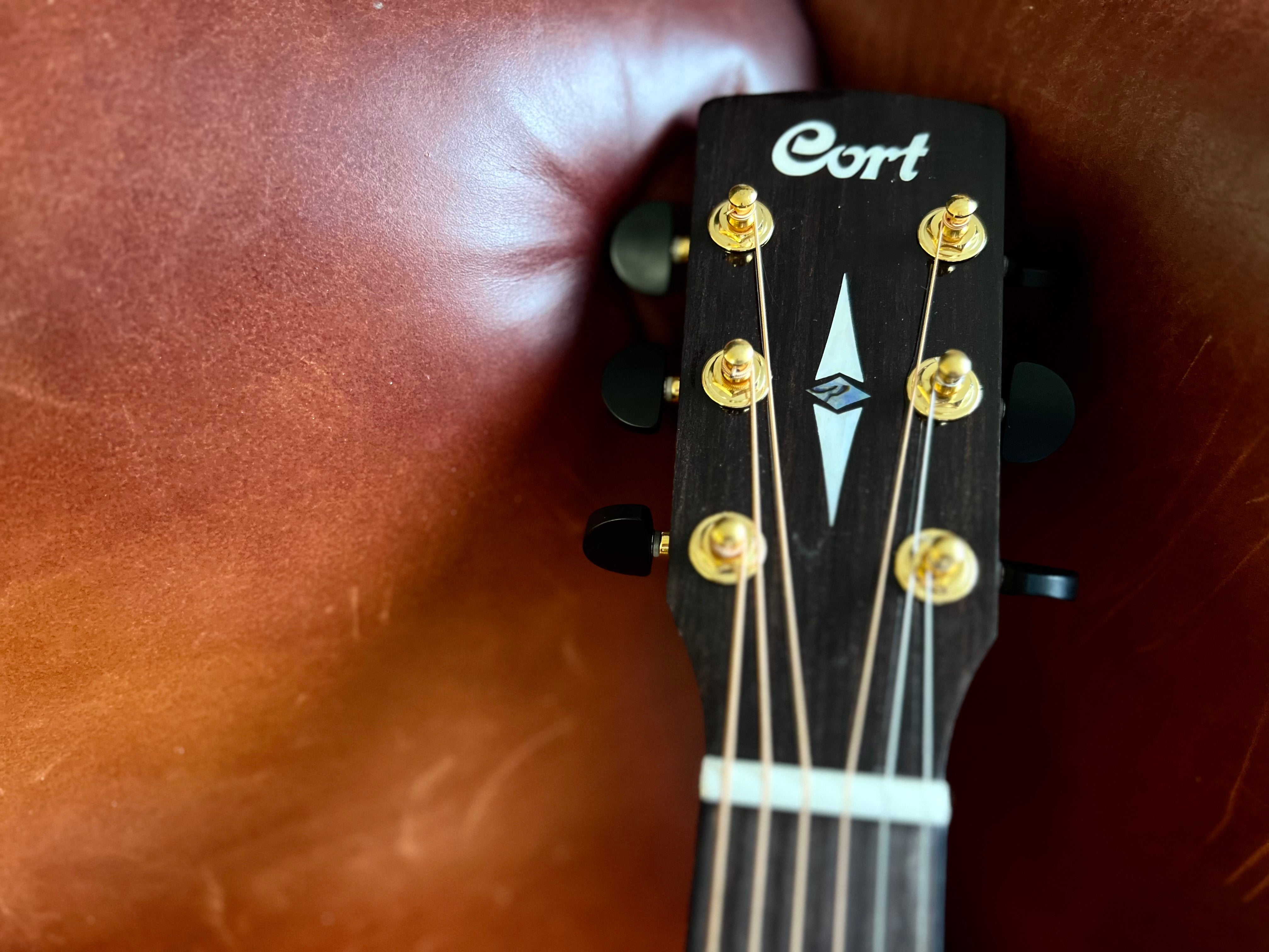 Cort GA MY Bevel Natural Electro Acoustic Guitar, Electro Acoustic Guitar for sale at Richards Guitars.