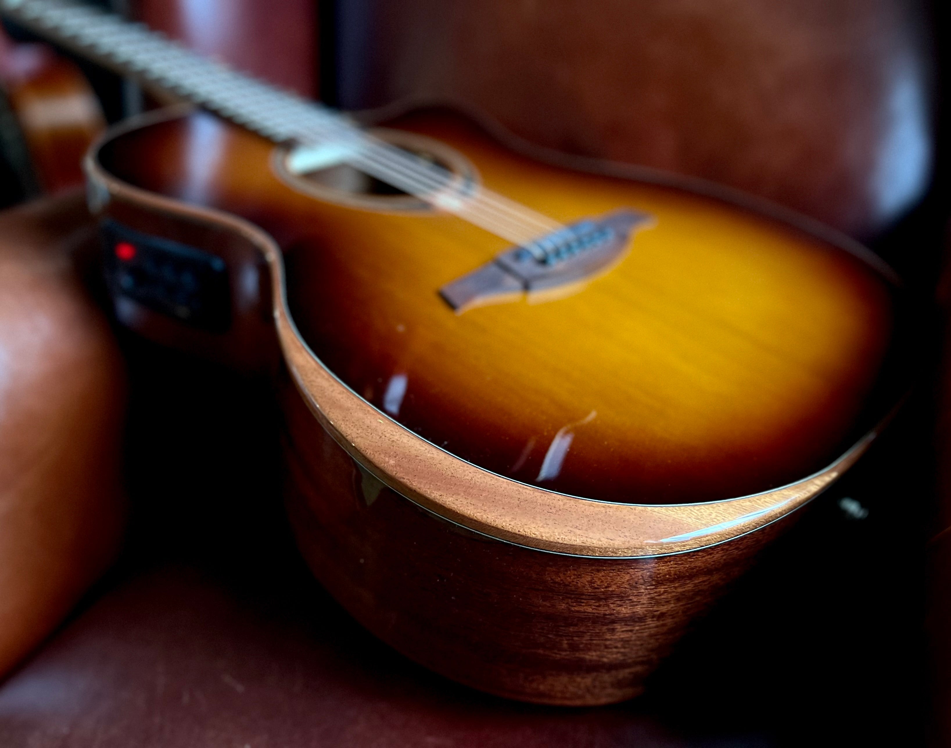 LAG T118ABCE-BRS Special Edition With Bevel. Exuisite Luxury Electro Acoustic Guitar, Electro Acoustic Guitar for sale at Richards Guitars.