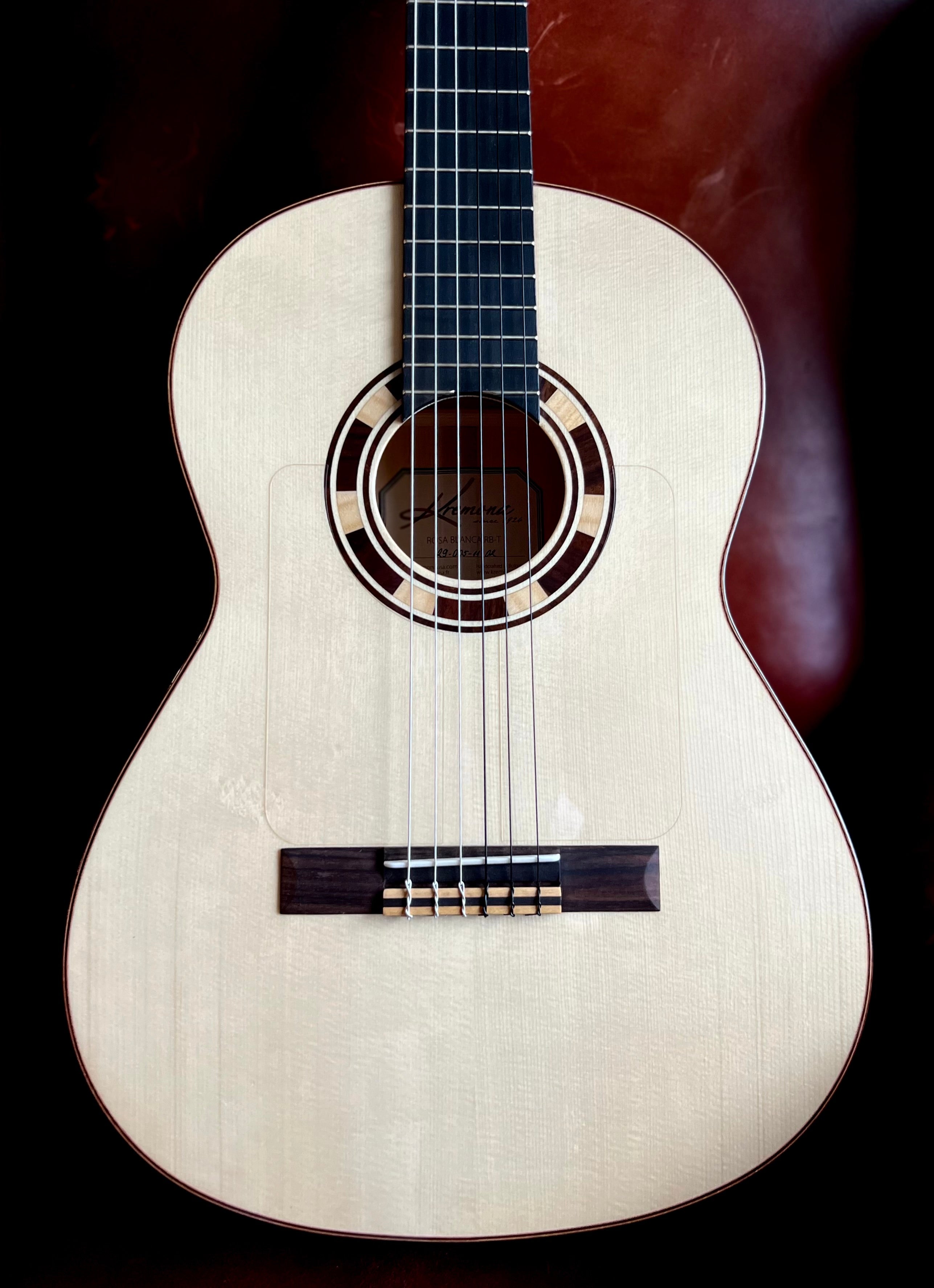 Kremona ROSA BLANCA RB, Solid Spruce, Solid Cypress, Electro Nylon Strung Guitar for sale at Richards Guitars.