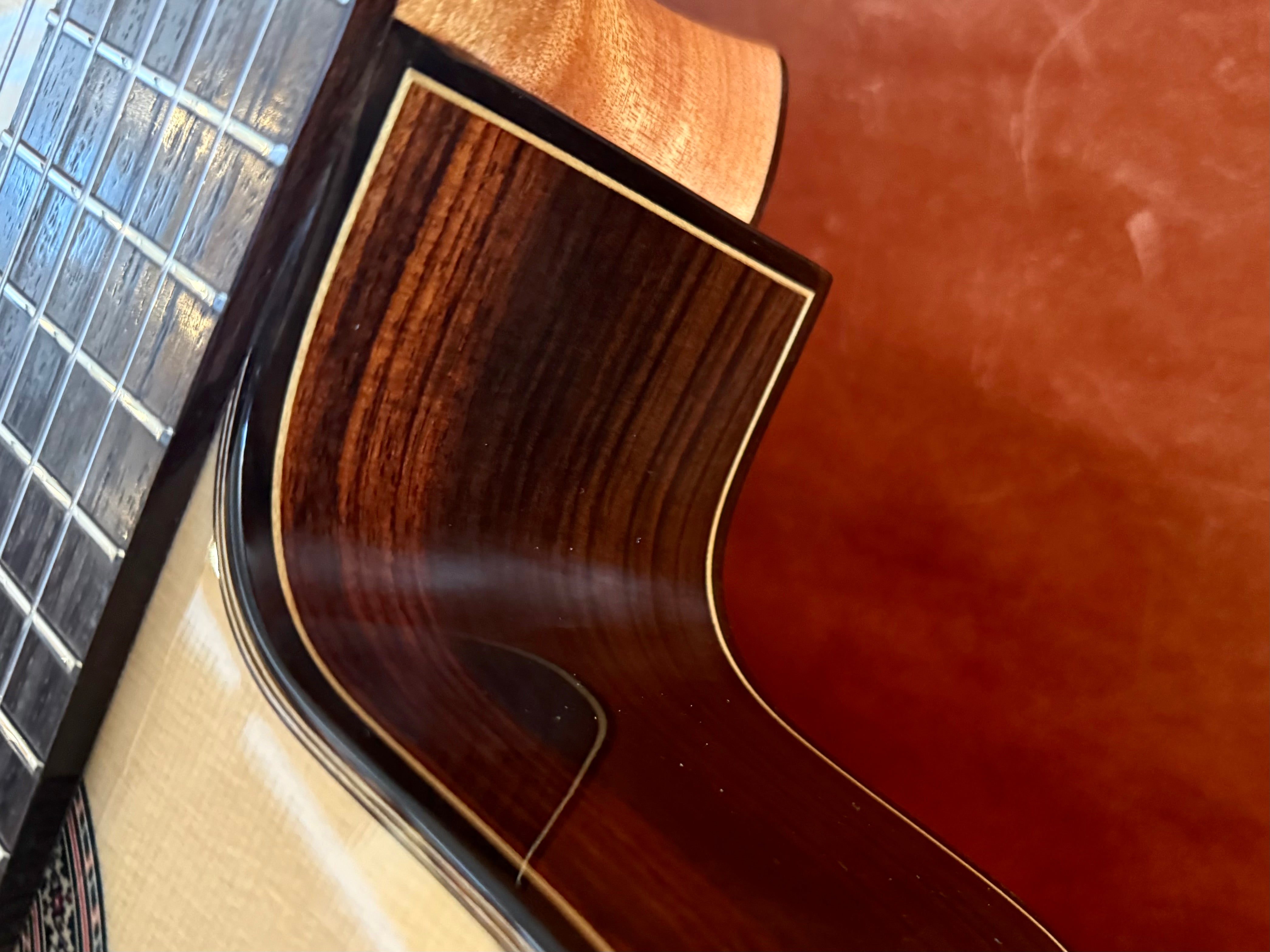 Duke Student F Cut Nylon Strung Guitar.  Utterly Stunning Classical Guitar