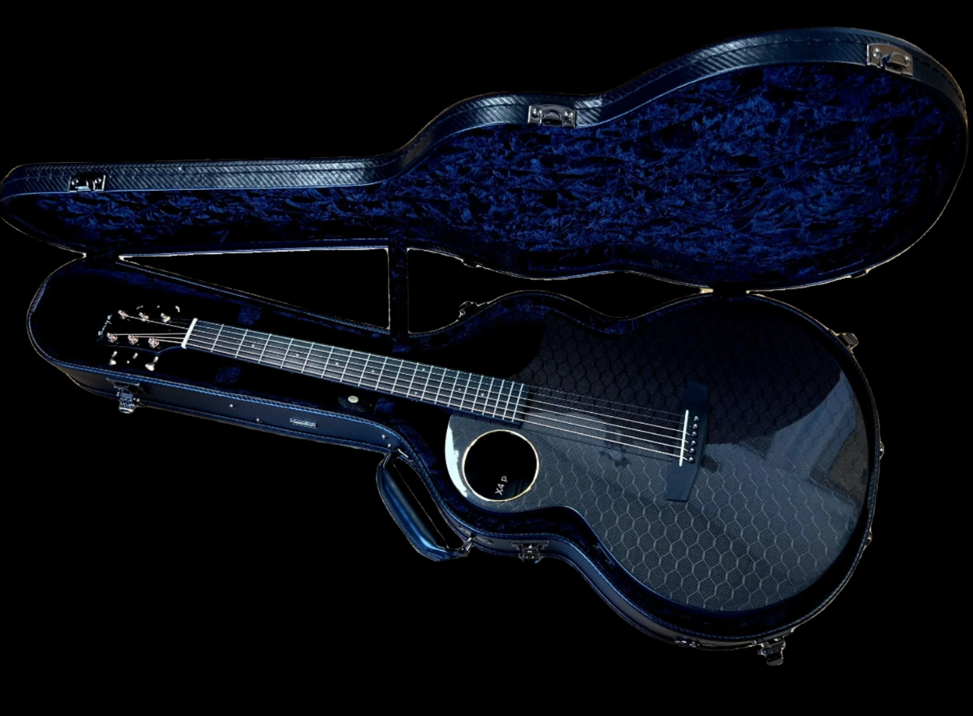 Enya X4 PRO Carbon Fibre Electro-Acoustic Travel Guitar, Electro Acoustic Guitar for sale at Richards Guitars.