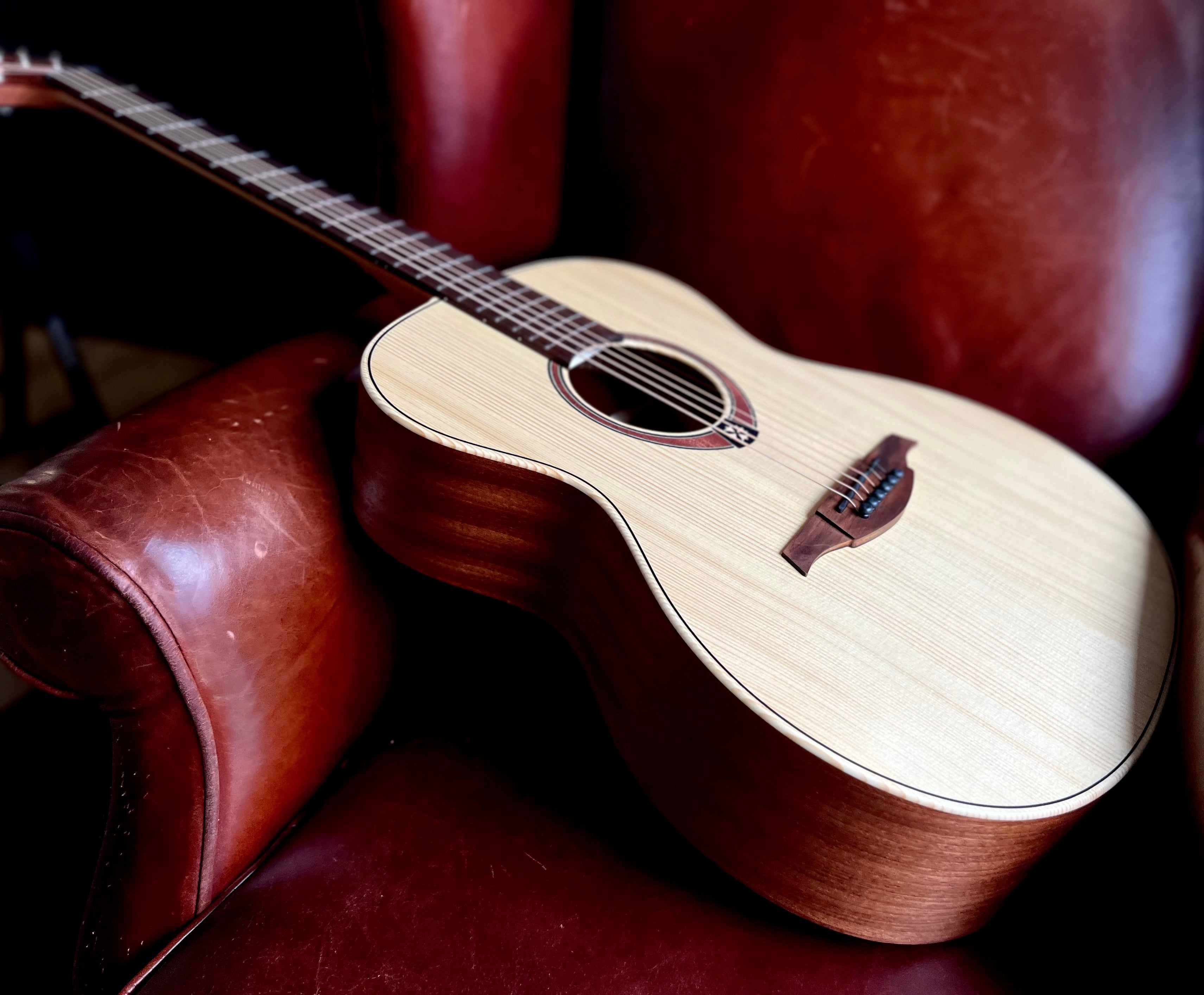 LAG T70A Satin Finish Auditorium Acoustic Guitar, Acoustic Guitar for sale at Richards Guitars.