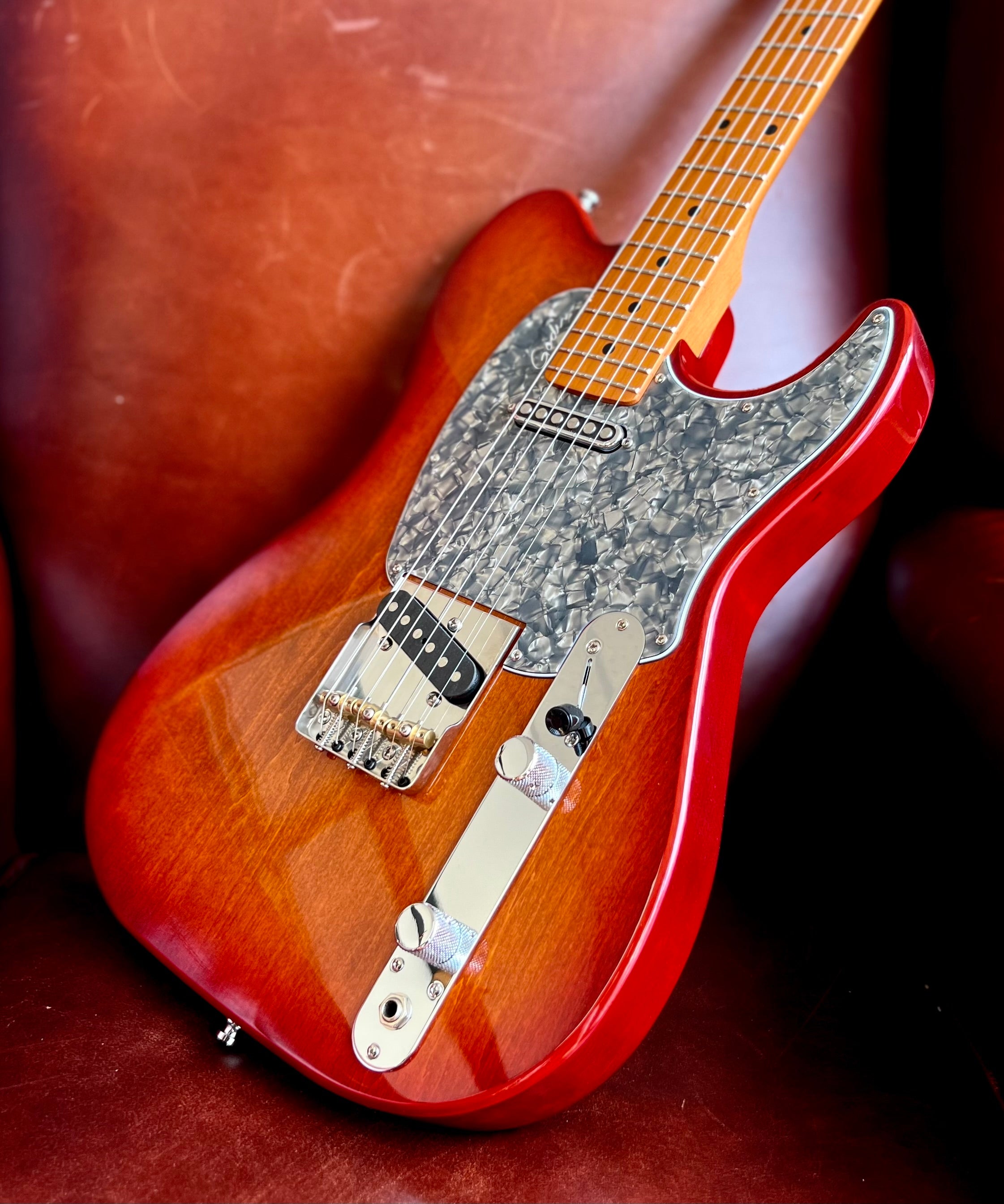 Godin Stadium Pro Electric Guitar ~ Sunset Burst RN, Electric Guitar for sale at Richards Guitars.