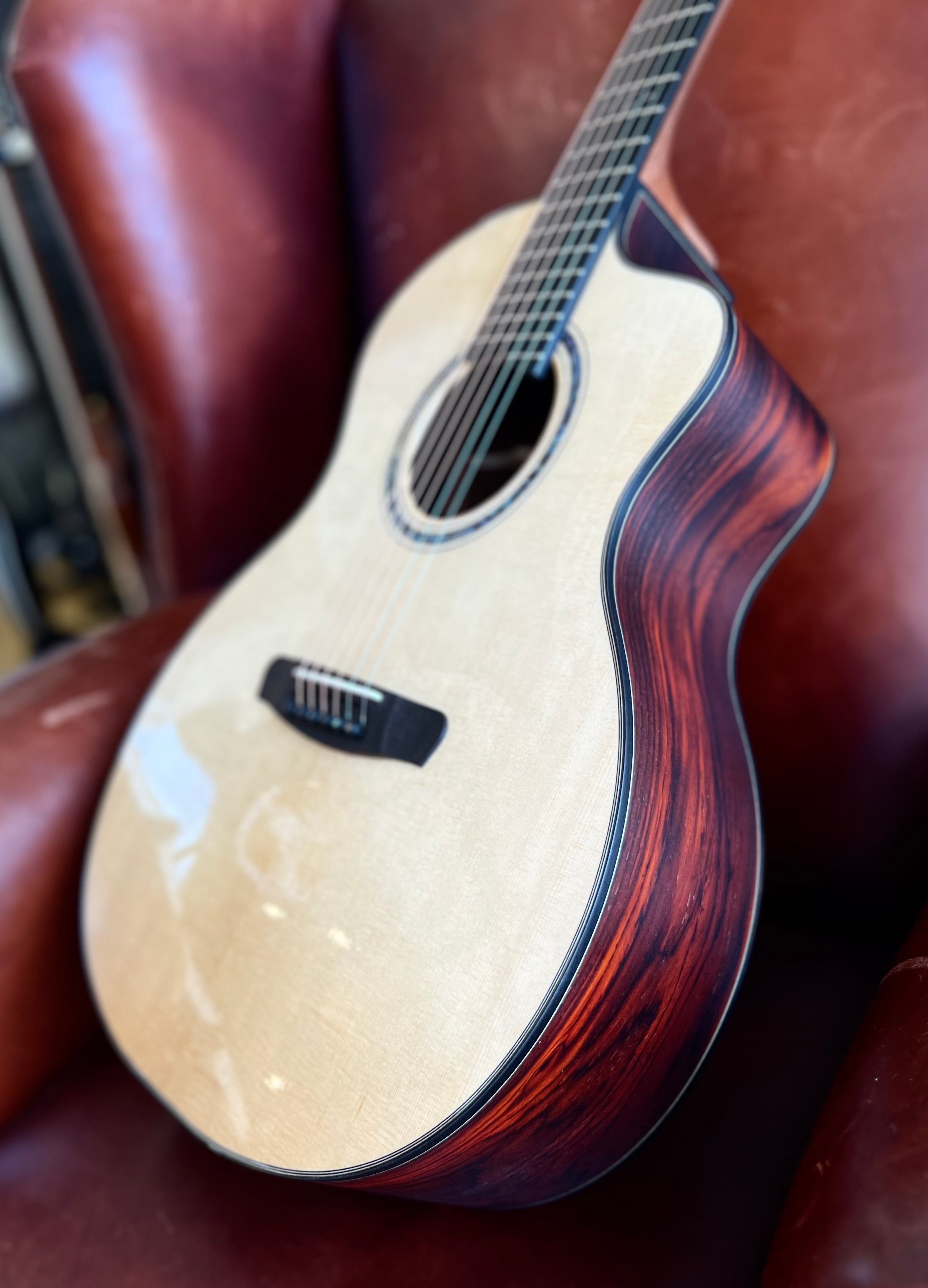 Dowina Masters Gallery Edition Cocobolo GAC SWS, Acoustic Guitar for sale at Richards Guitars.