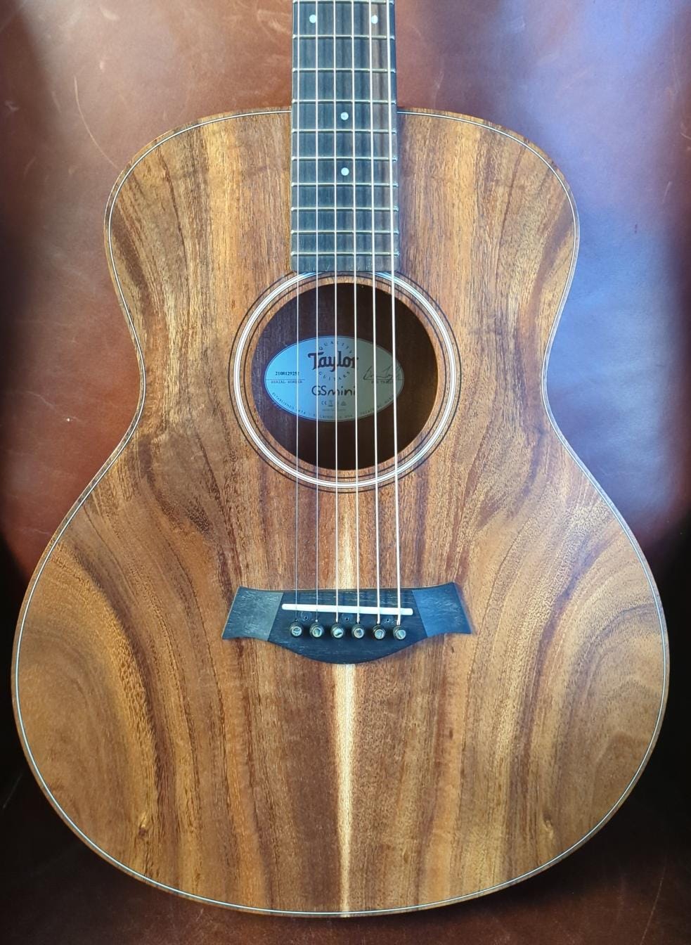 Taylor GS Mini Koa - Left Handed (used), Electro Acoustic Guitar for sale at Richards Guitars.