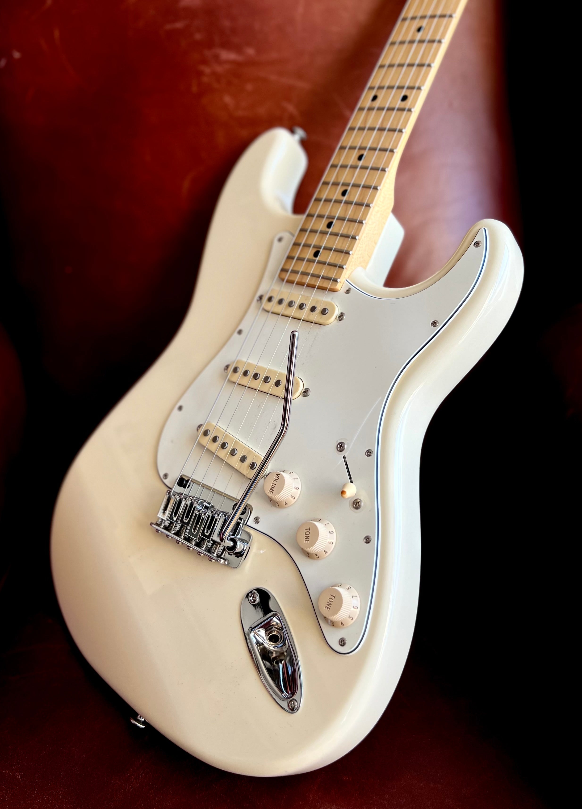 FGN Guitars Boundary BST Olympic White, Electric Guitar for sale at Richards Guitars.