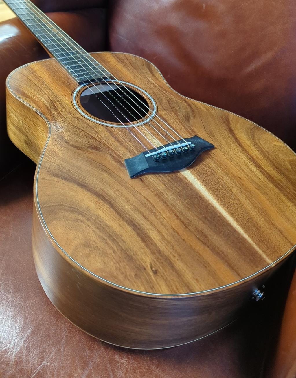 Taylor GS Mini Koa - Left Handed (used), Electro Acoustic Guitar for sale at Richards Guitars.