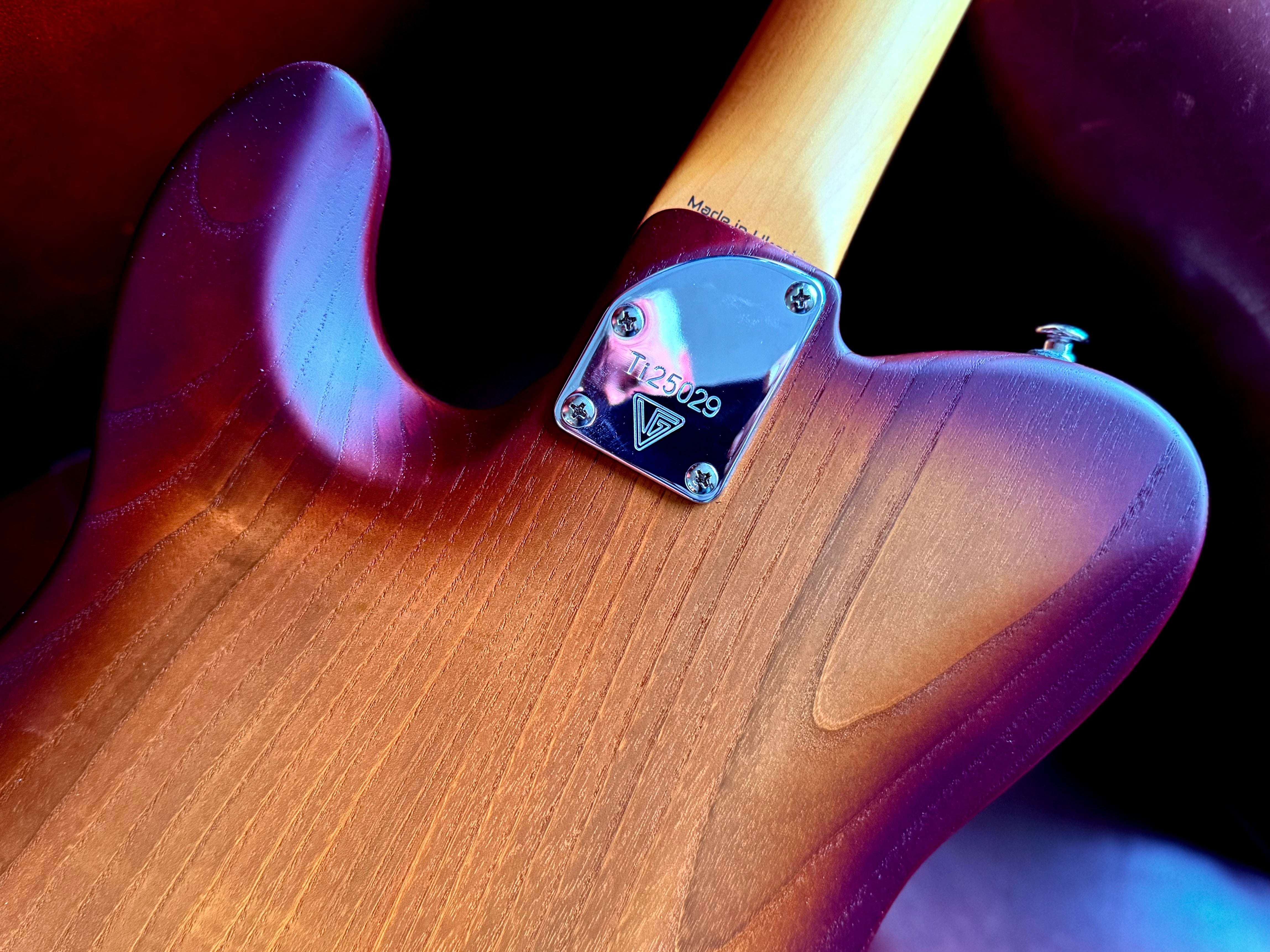 Valiant Titan Sunburst, Electric Guitar for sale at Richards Guitars.
