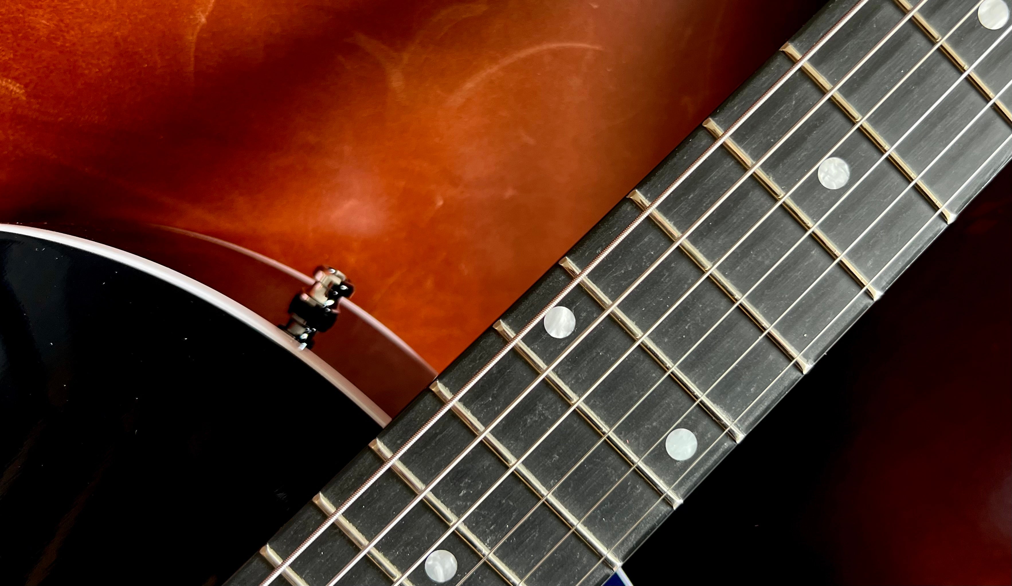 Godin 5th Avenue Nightclub Semi-Acoustic Guitar ~ Indigo Blue, Electric Guitar for sale at Richards Guitars.