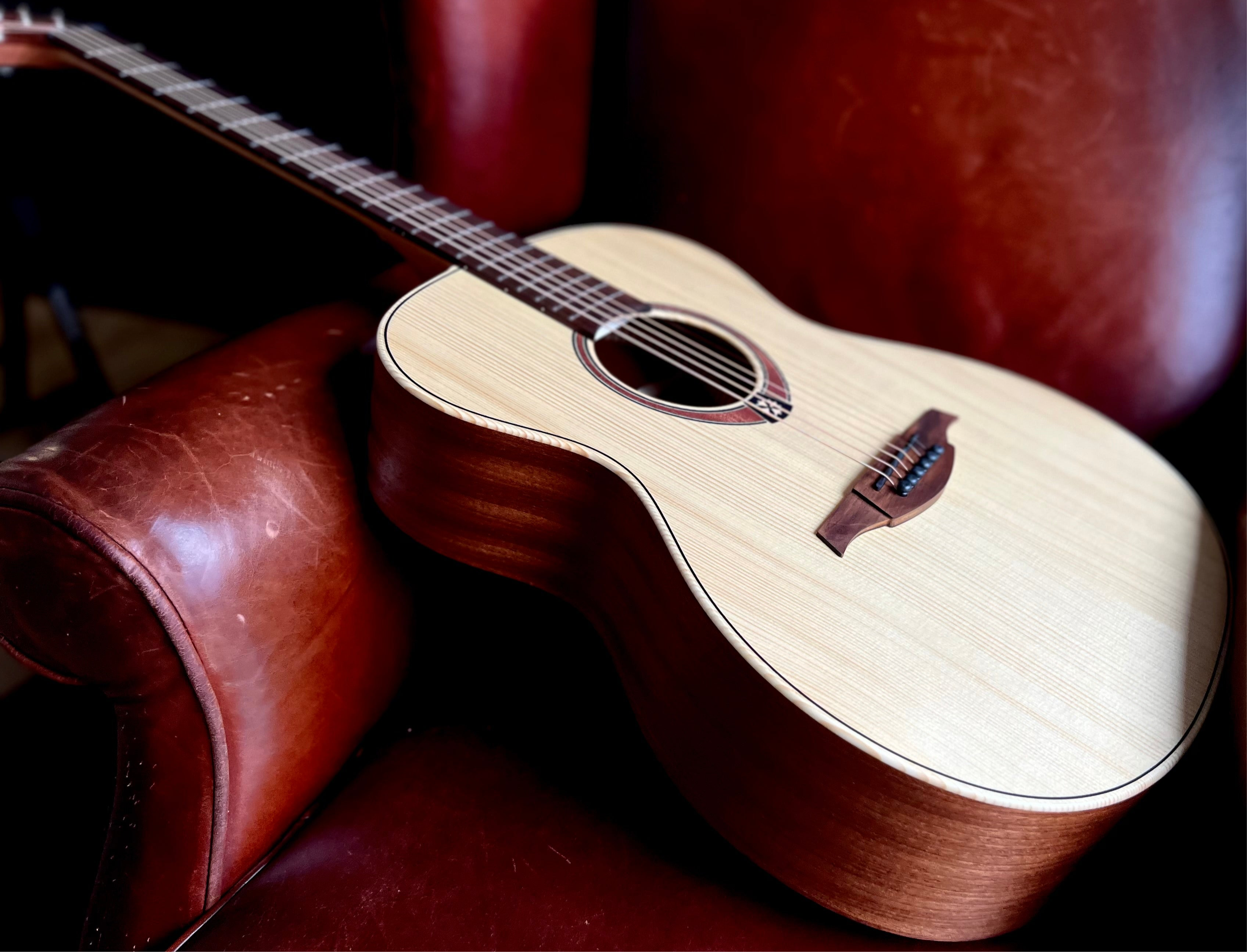 LAG T70A Satin Finish Auditorium Acoustic Guitar, Acoustic Guitar for sale at Richards Guitars.