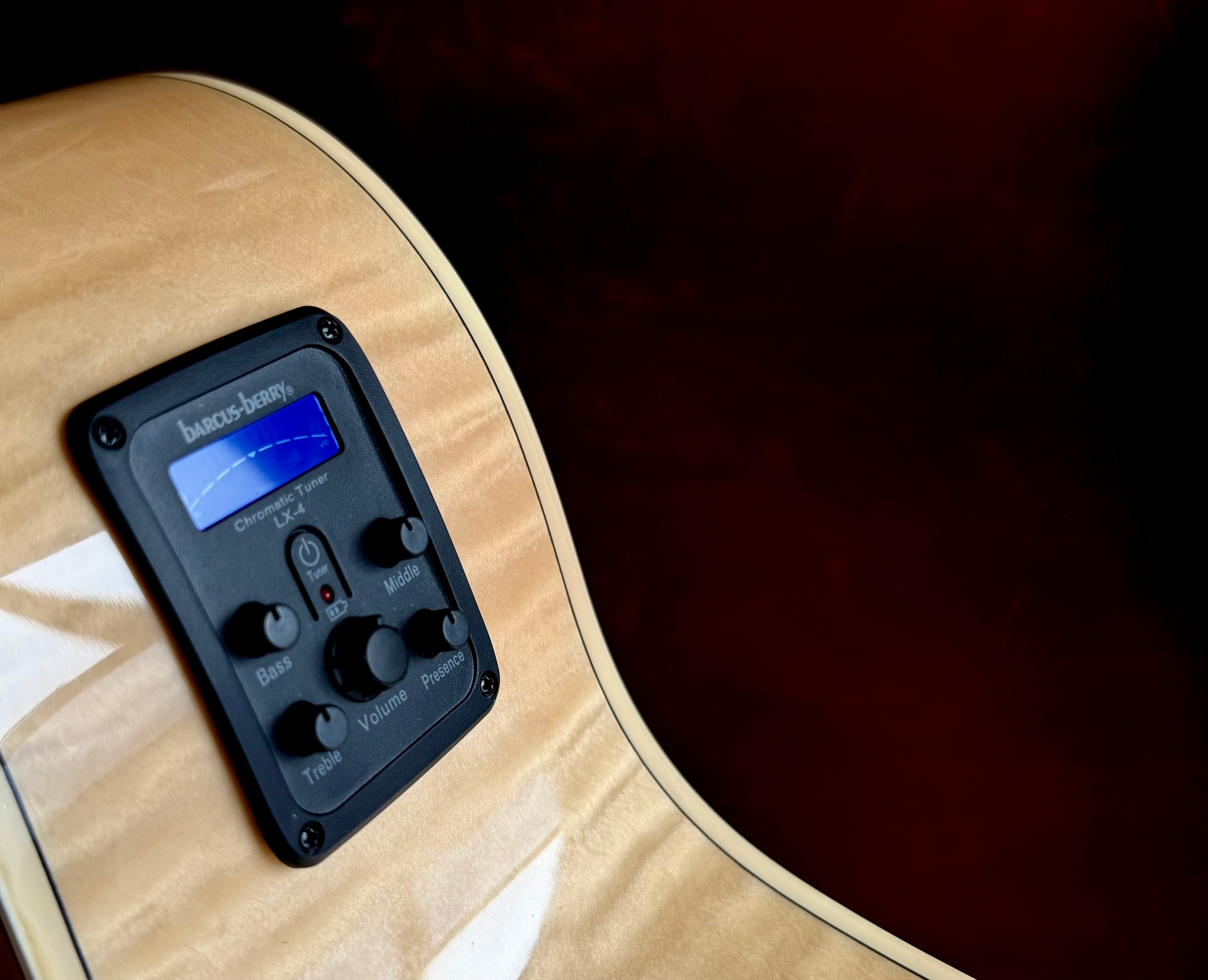 Washburn AG40CE Grand Auditorium - Natural Electro Acoustic Guitar w' £225 Custom Pro Setup Package Included