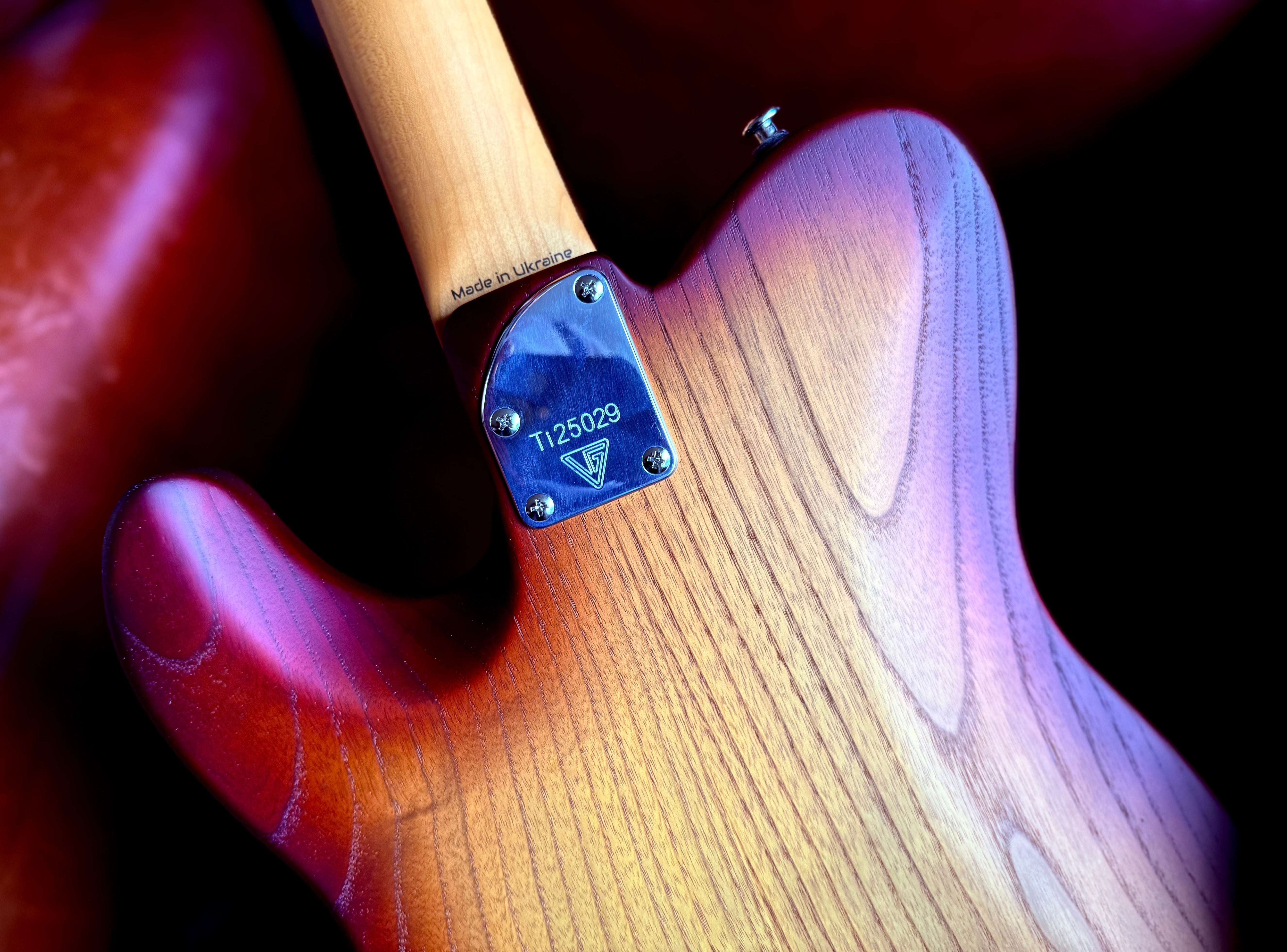 Valiant Titan Sunburst, Electric Guitar for sale at Richards Guitars.