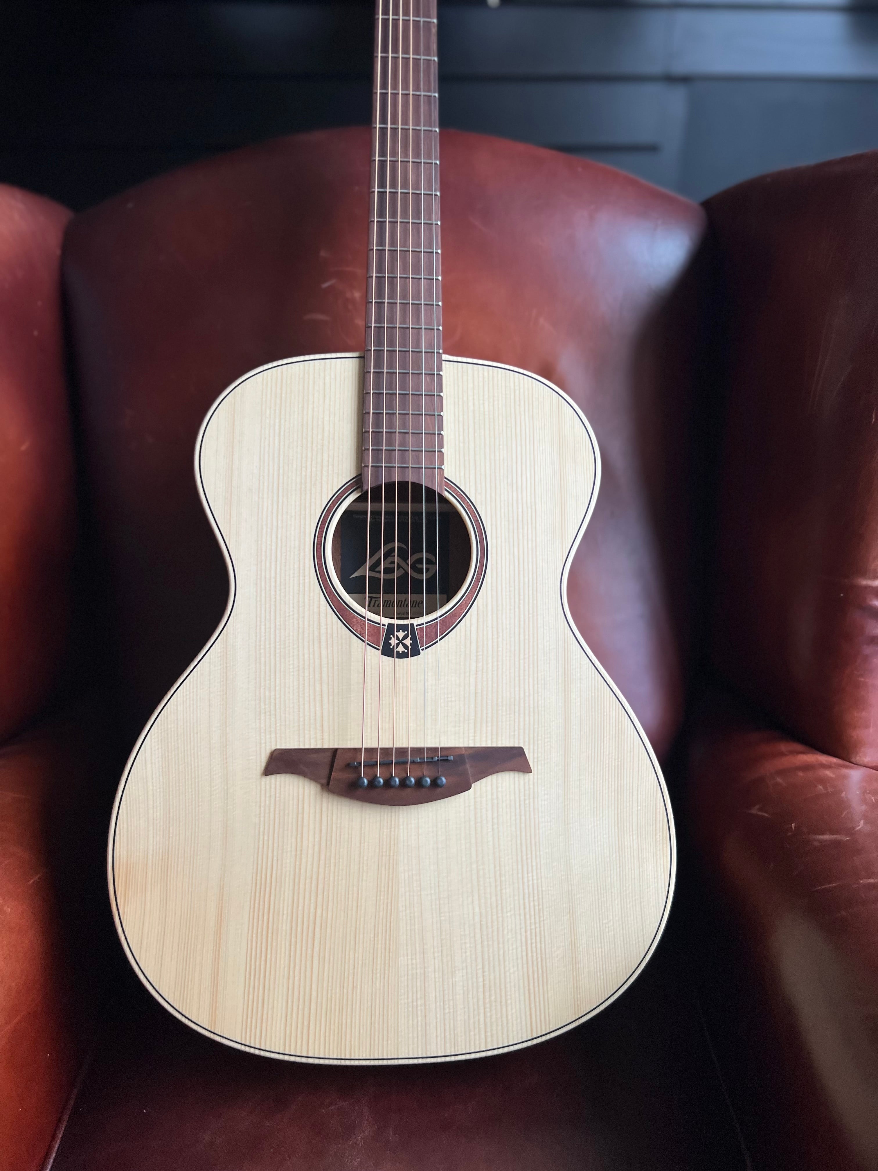 LAG T70A Satin Finish Auditorium Acoustic Guitar, Acoustic Guitar for sale at Richards Guitars.