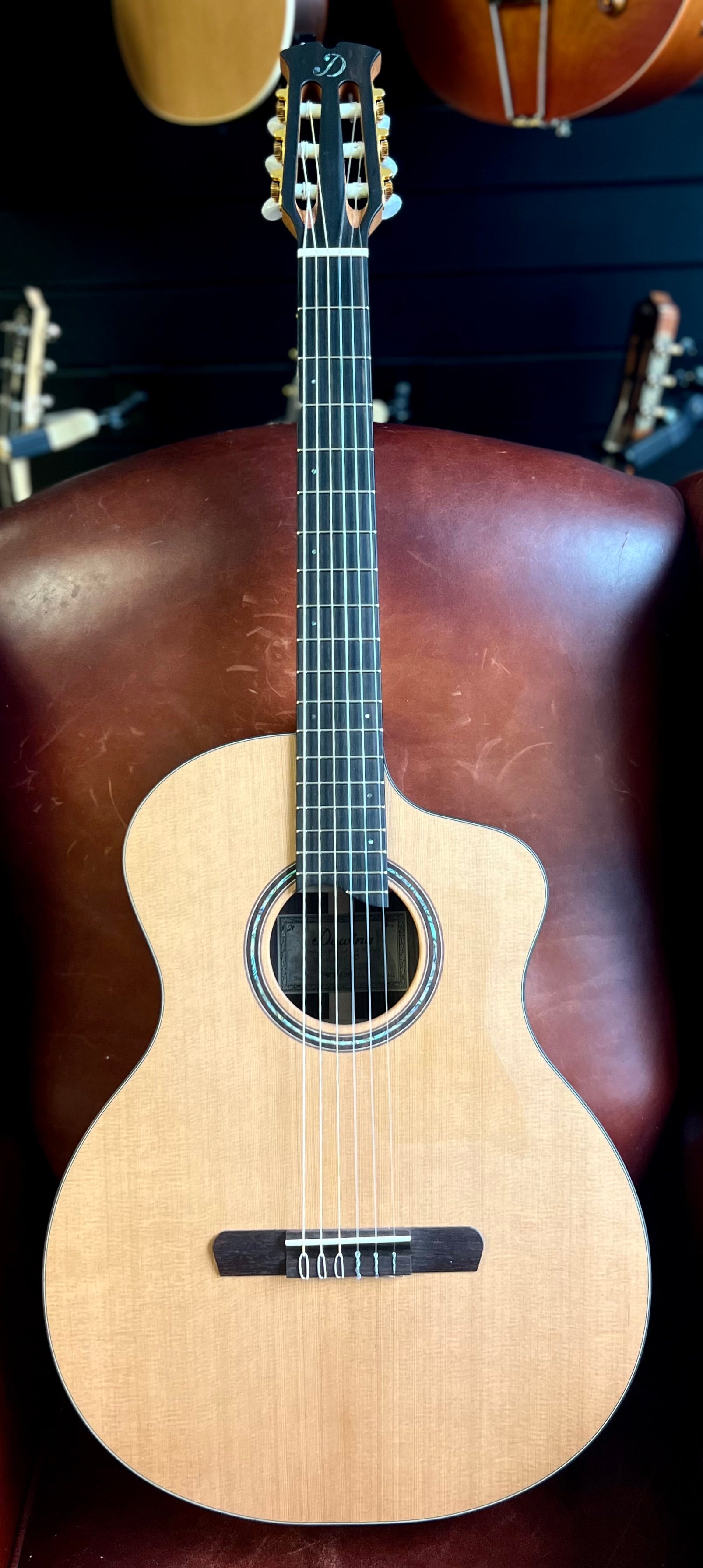 Dowina Rosewood (Ceres) HC Hybrid Nylon String Cutaway, Nylon Strung Guitar for sale at Richards Guitars.