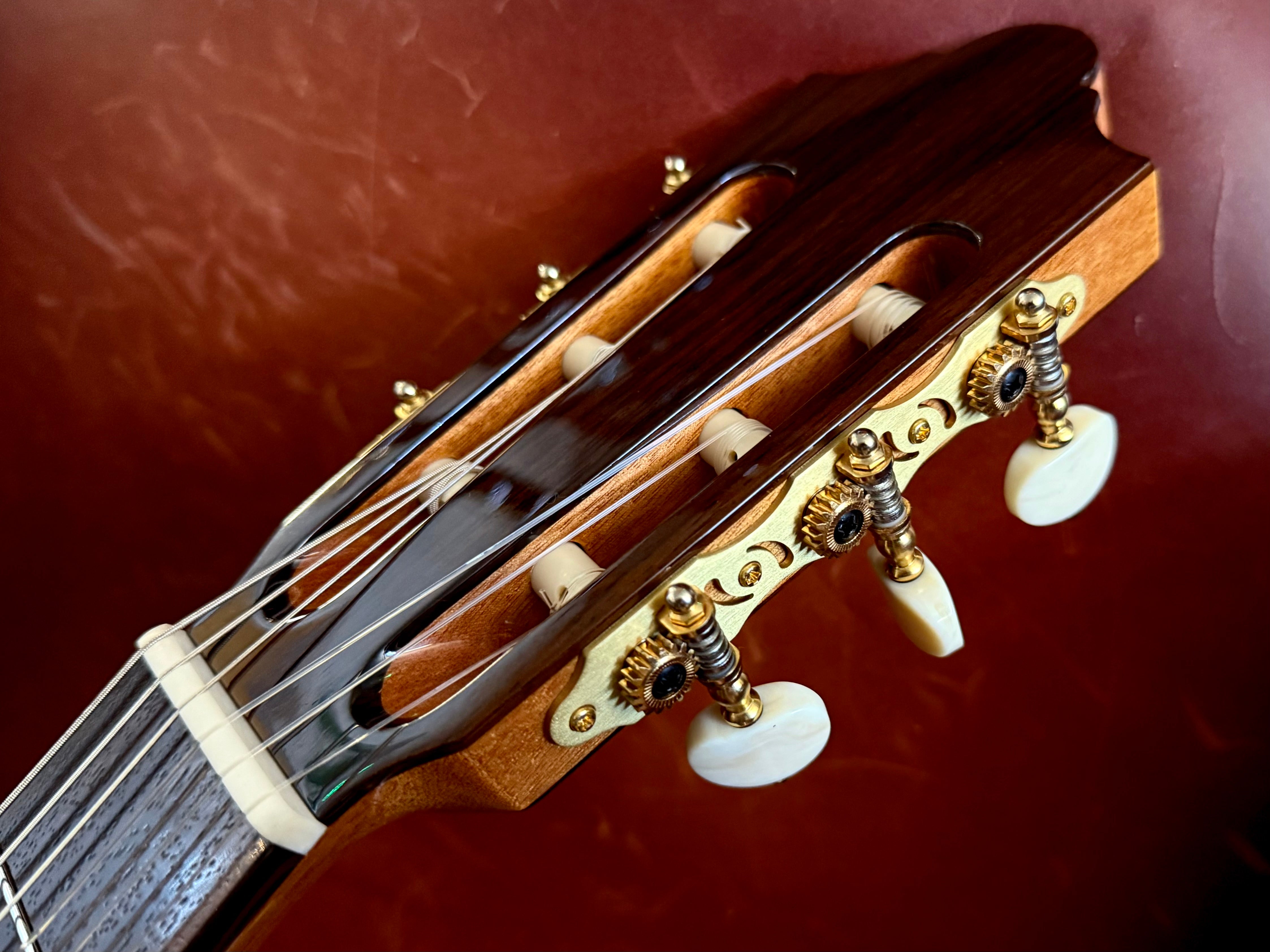 Duke Student F Cut Nylon Strung Guitar.  Utterly Stunning Classical Guitar