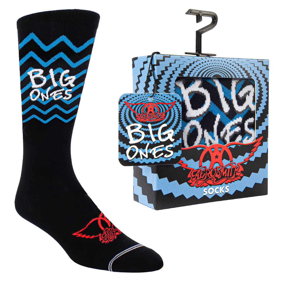 Perri's Licensed Sock Gift Box ~ Aerosmith, Perri's Socks for sale at Richards Guitars.