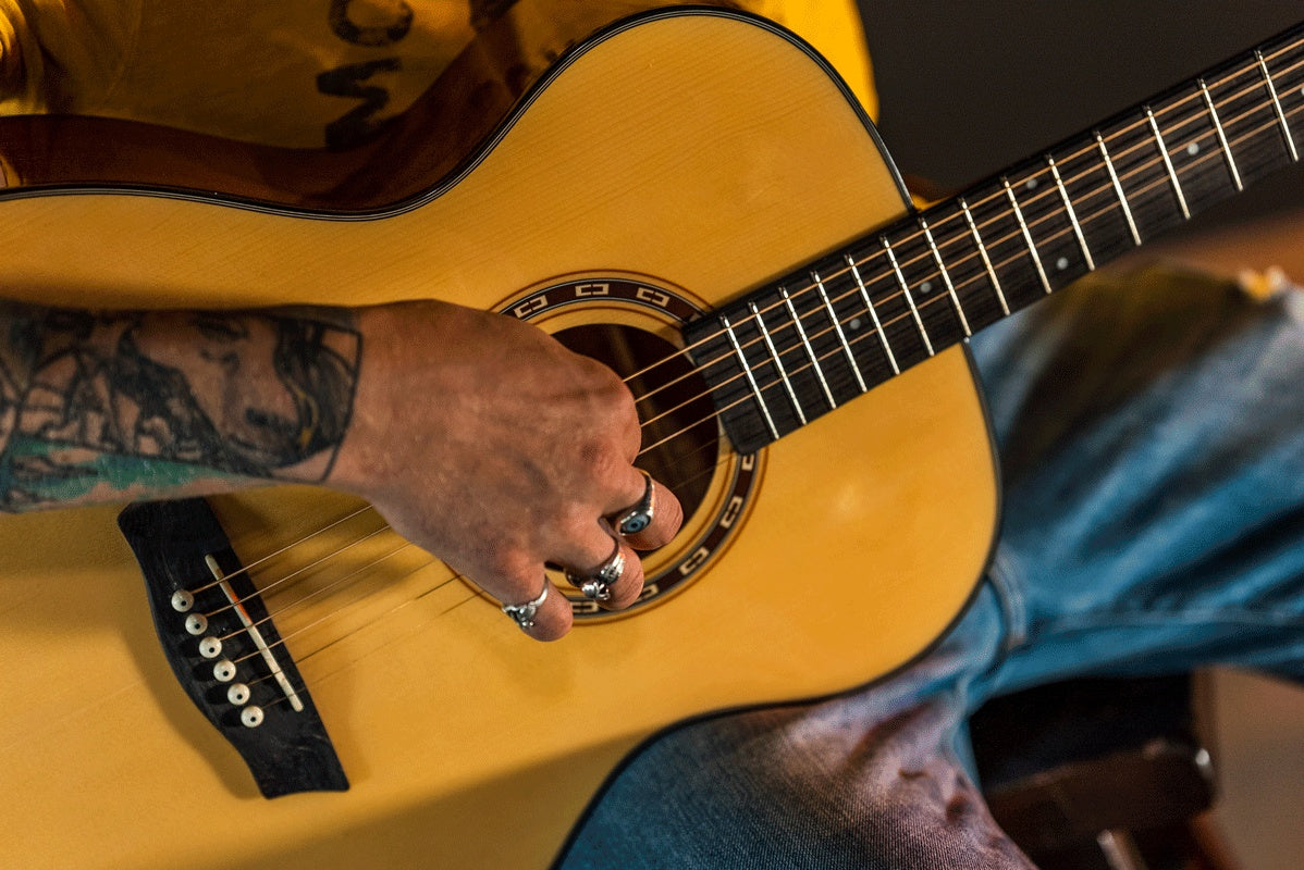 Washburn F5 Folk - Natural Acoustic Guitar, Acoustic Guitar for sale at Richards Guitars.