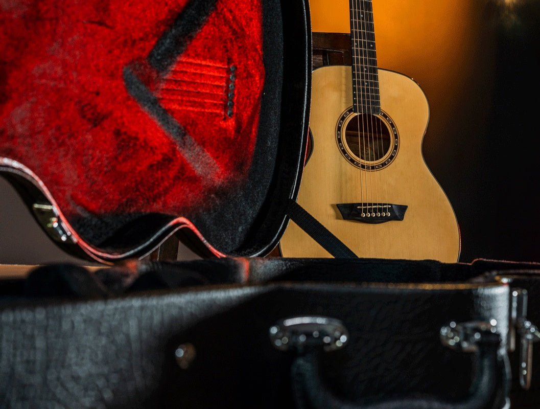 Washburn F5 Folk - Natural Acoustic Guitar, Acoustic Guitar for sale at Richards Guitars.