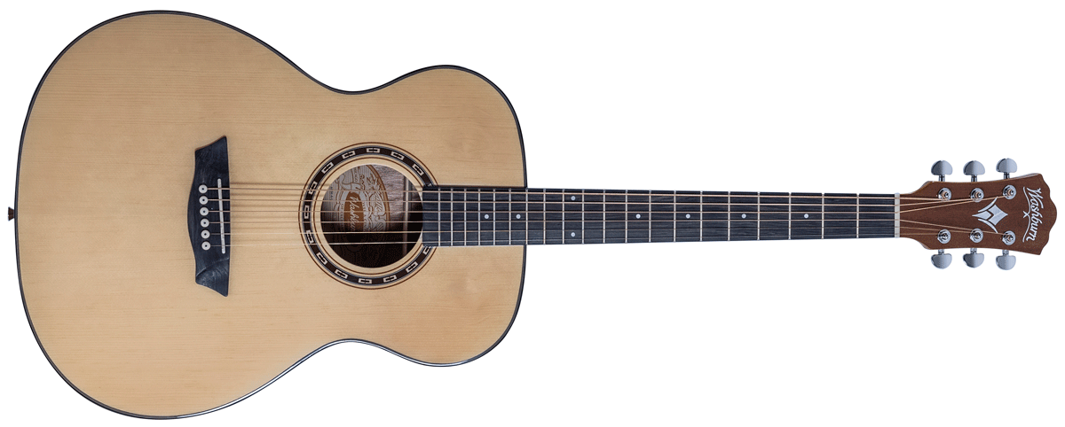 Washburn F5 Folk - Natural Acoustic Guitar, Acoustic Guitar for sale at Richards Guitars.